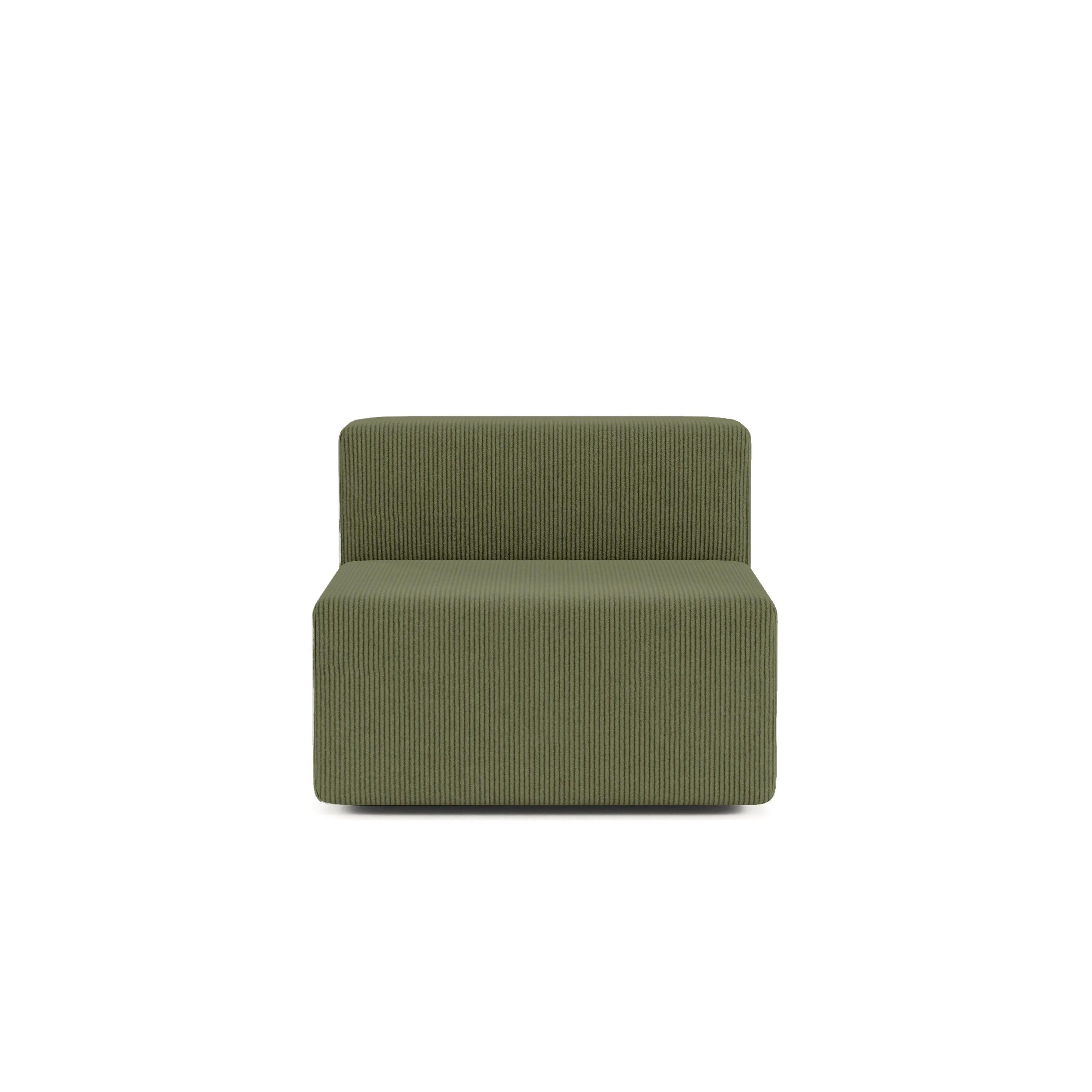 Milo Single Seat-Forest Green - PortaSofa