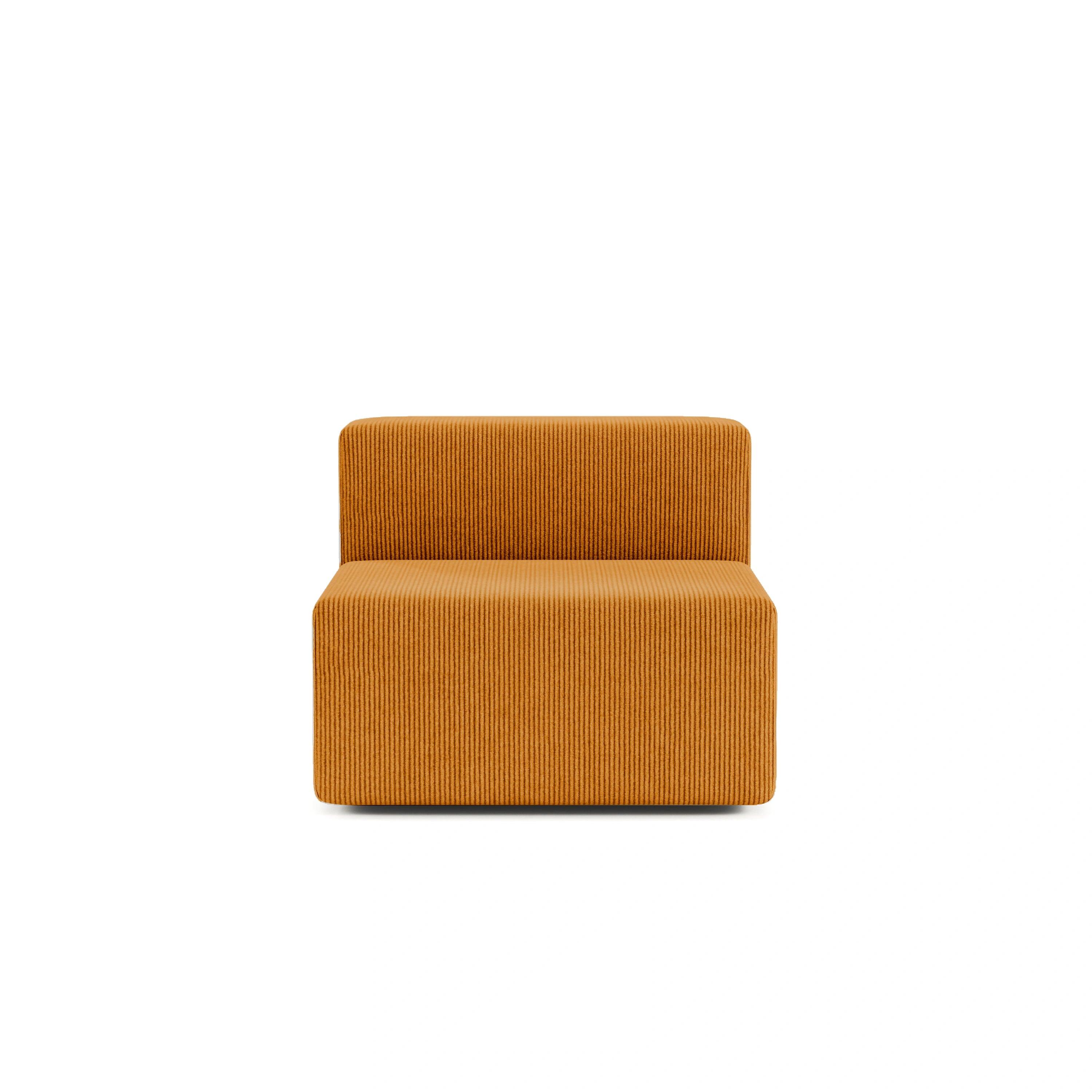 Milo Single Seat-Tangerine - PortaSofa