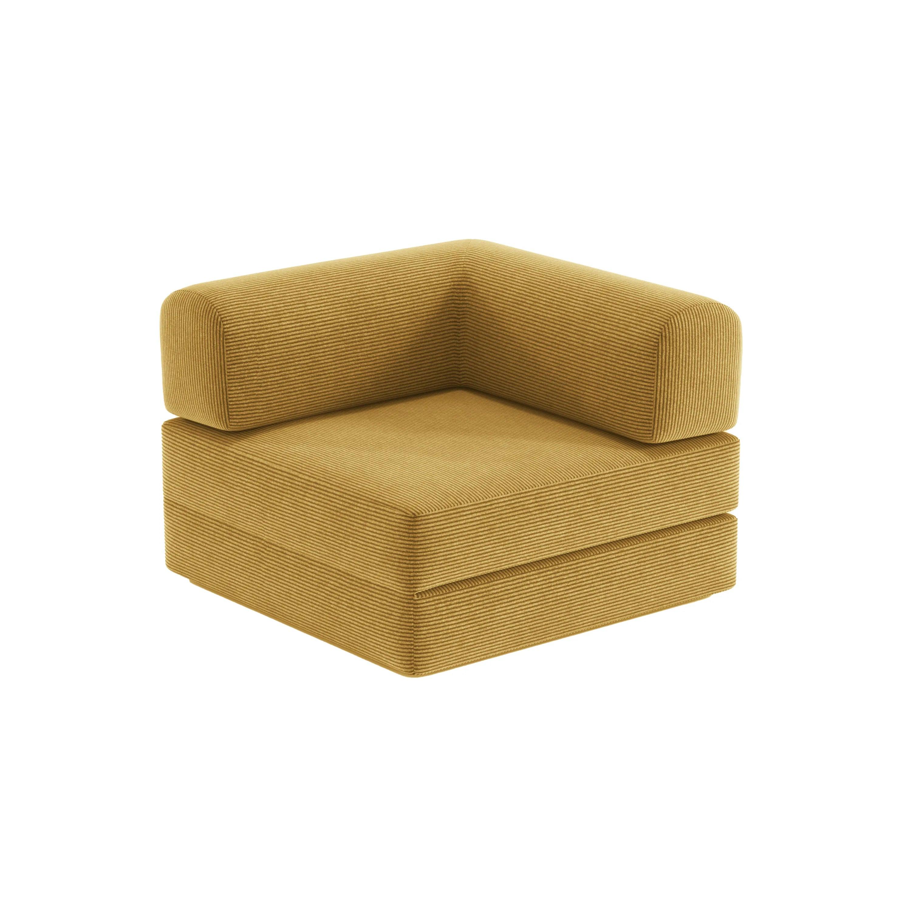 Nova Modular Corner Seat-Yellow - PortaSofa