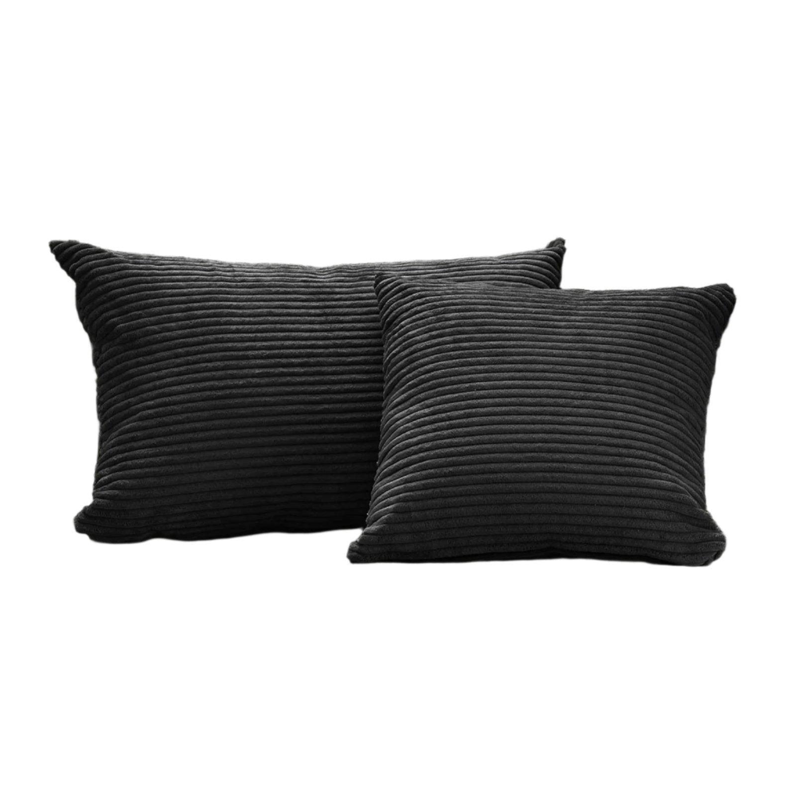 Black Decorative Sofa Pillows