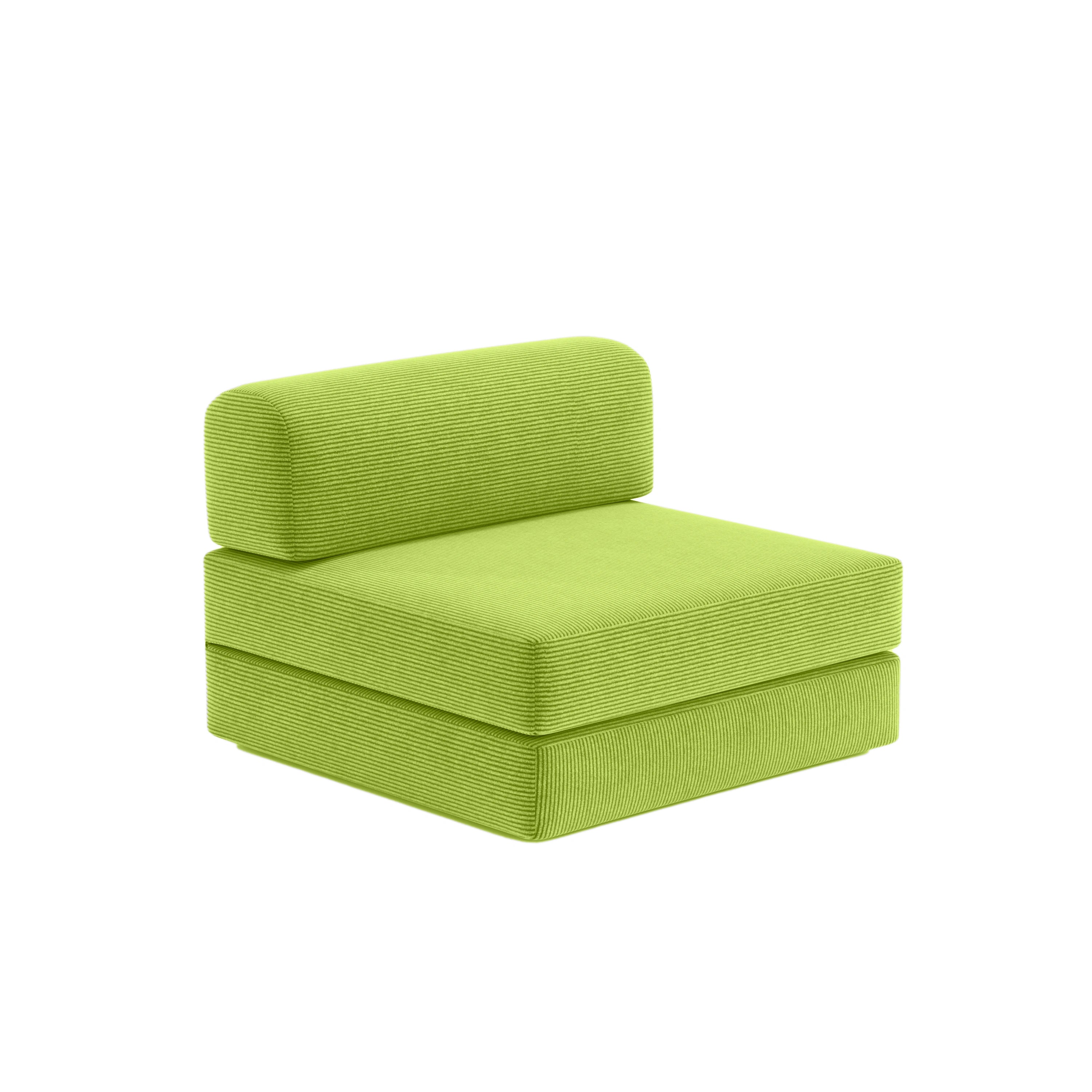 Nova Modular Single Seat-Lime