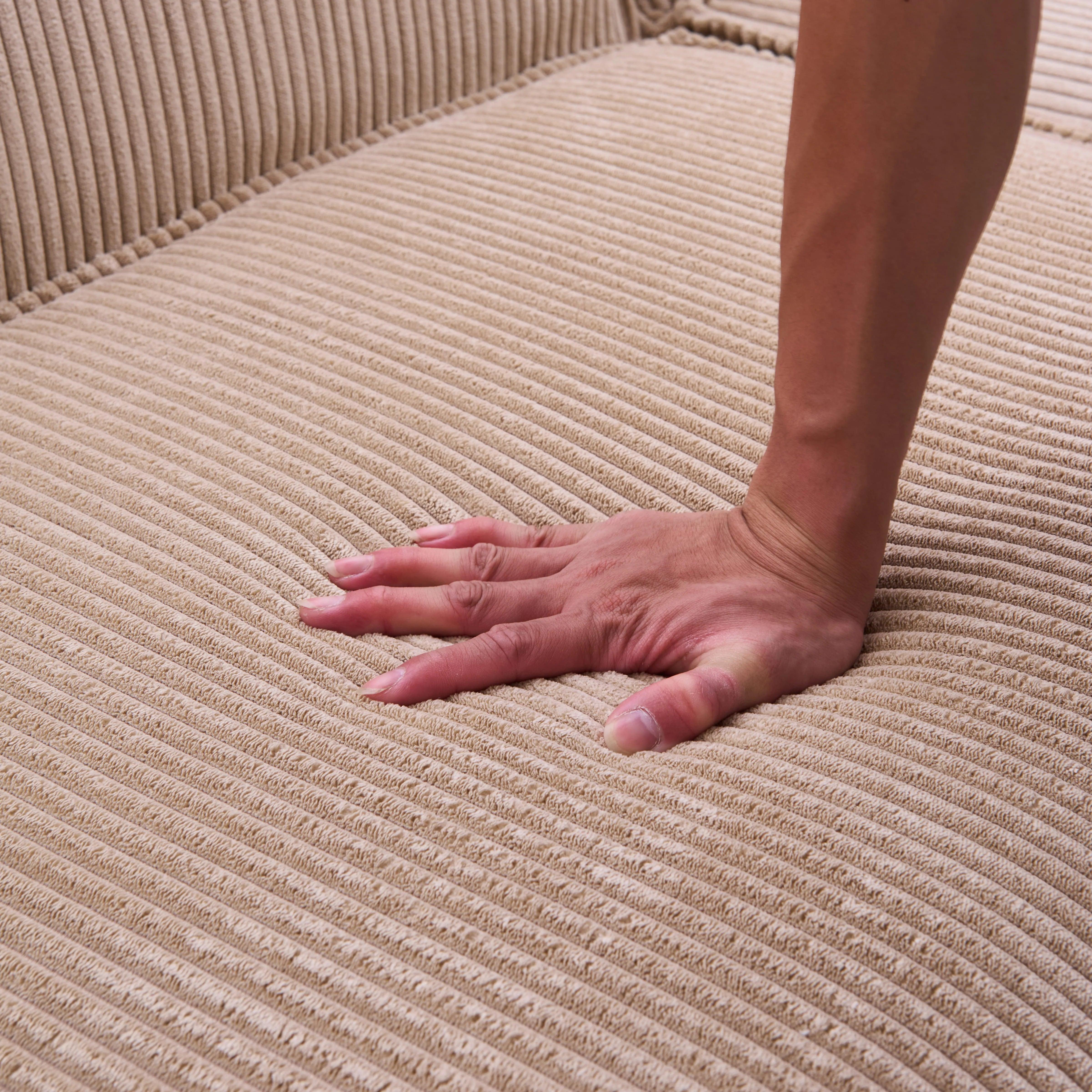 Cube Modular Sofa 3 Seater-Blush - PortaSofa