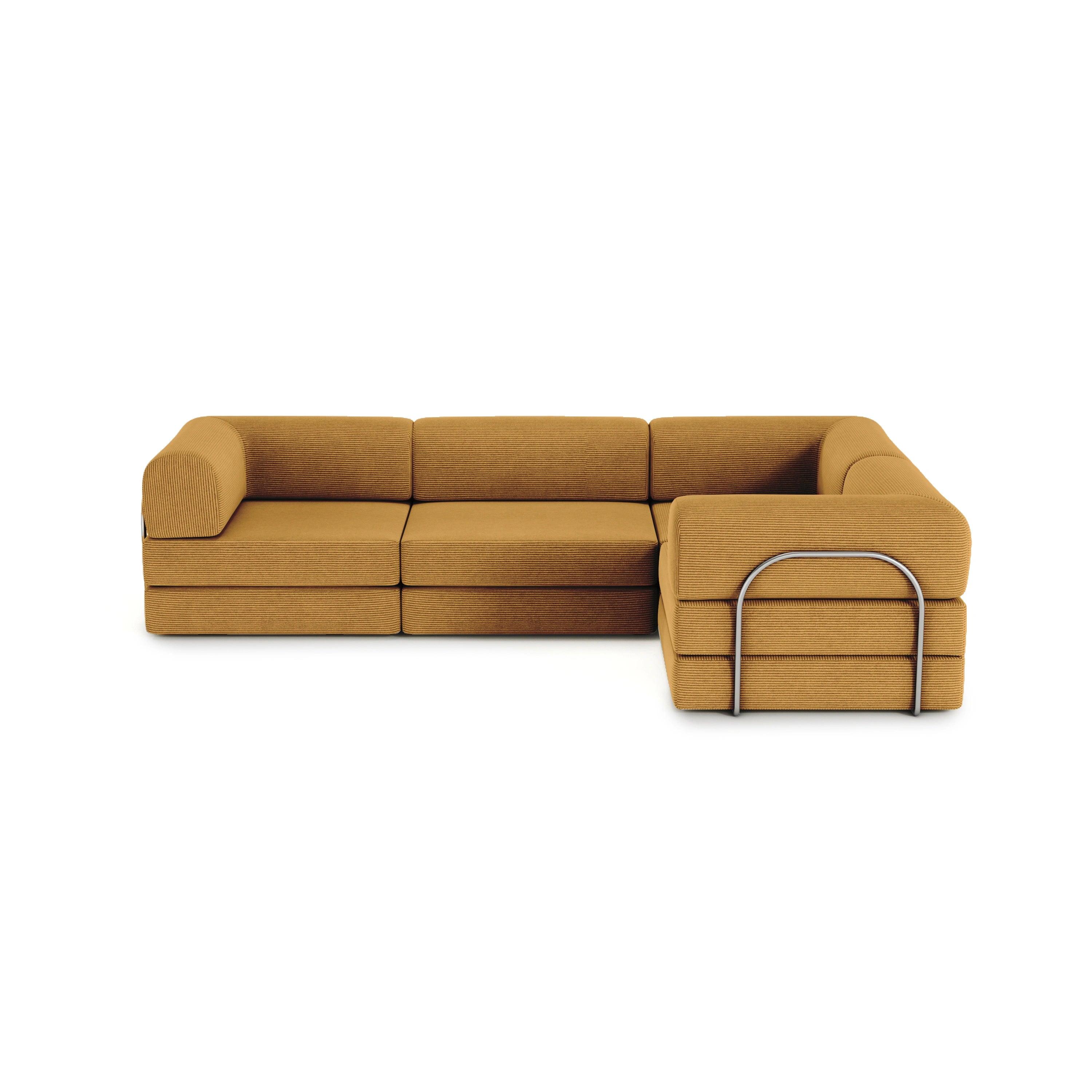 Nova XL Modular Sofa-Marigold