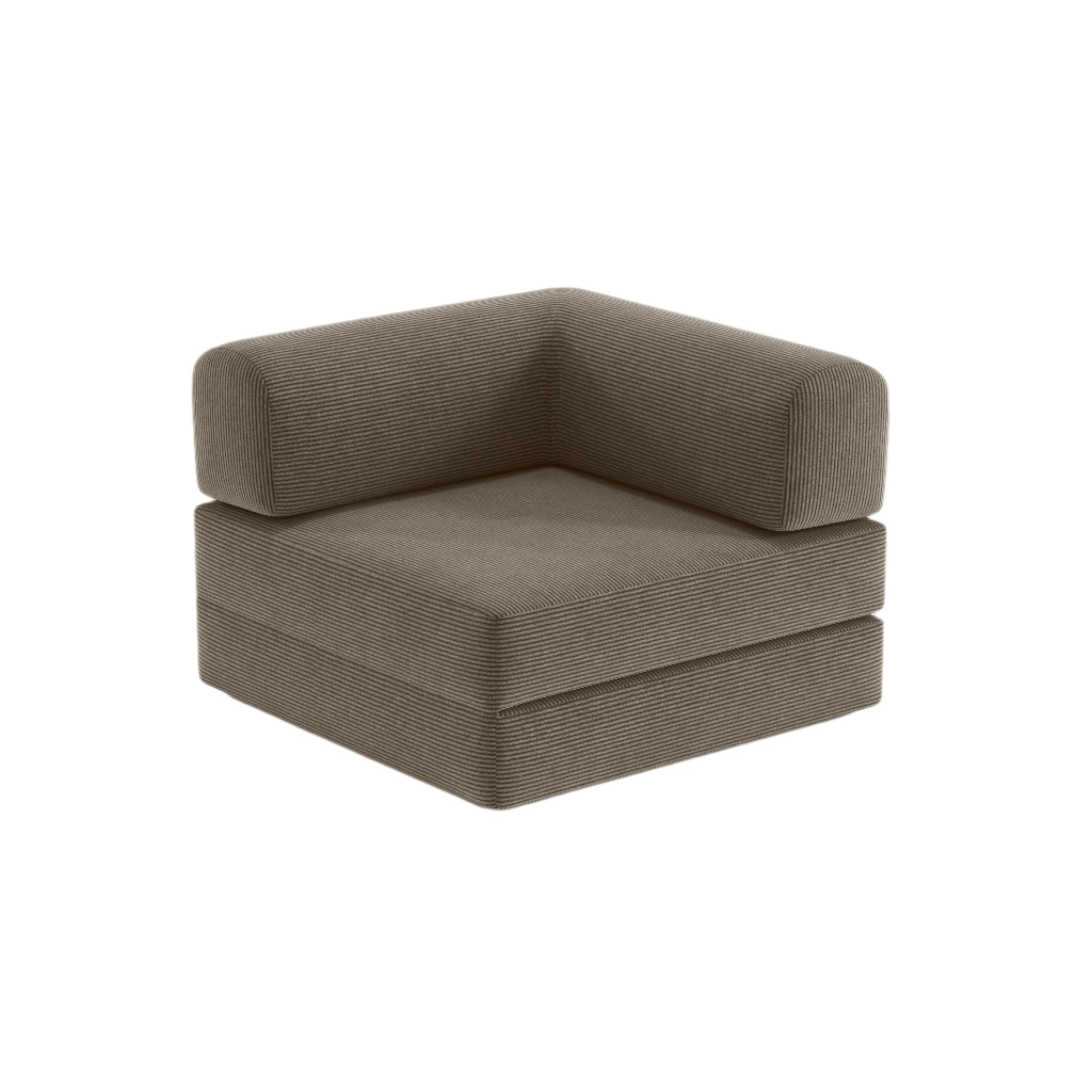 Nova Modular Corner Seat-Coffee - PortaSofa