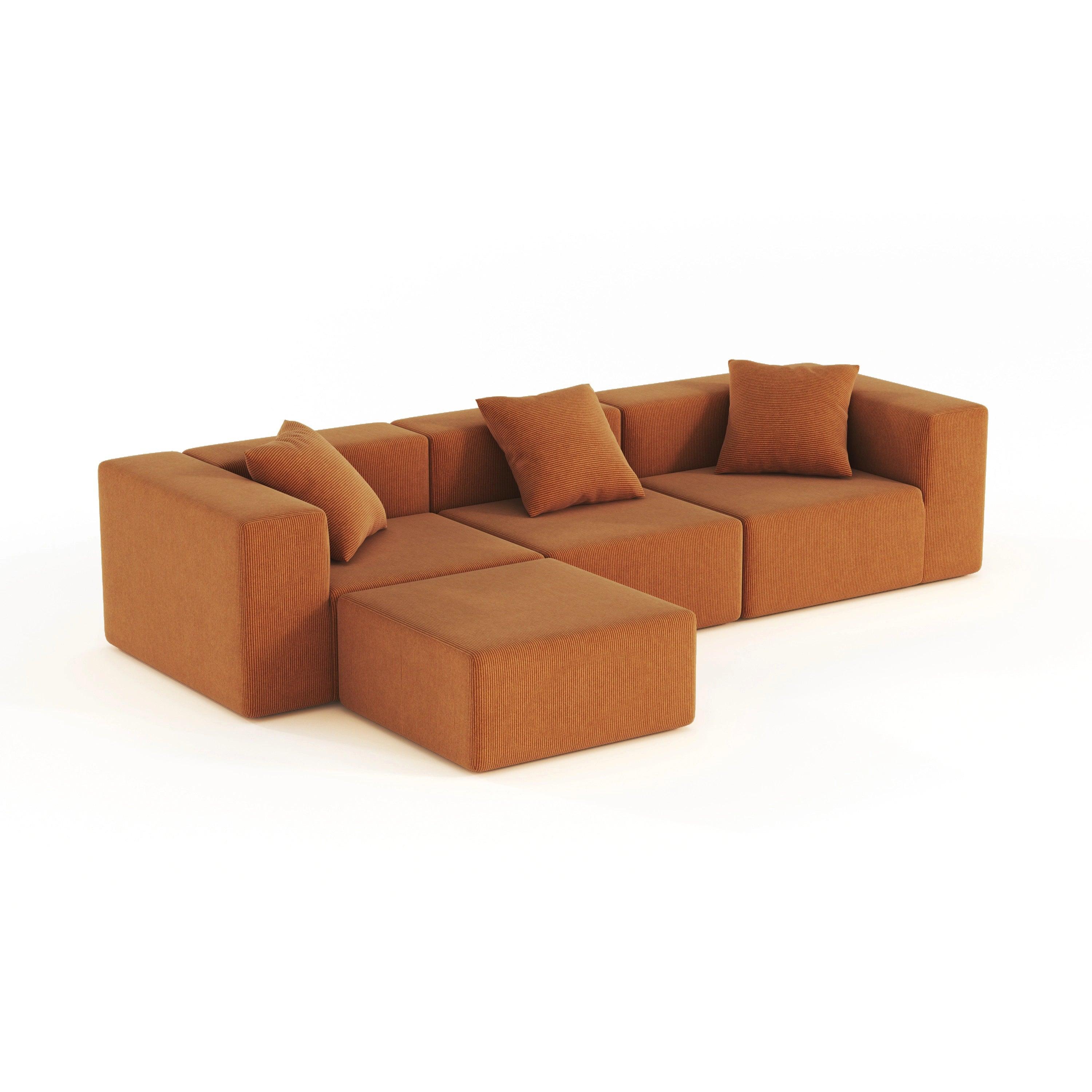 Small Upholstered Cube