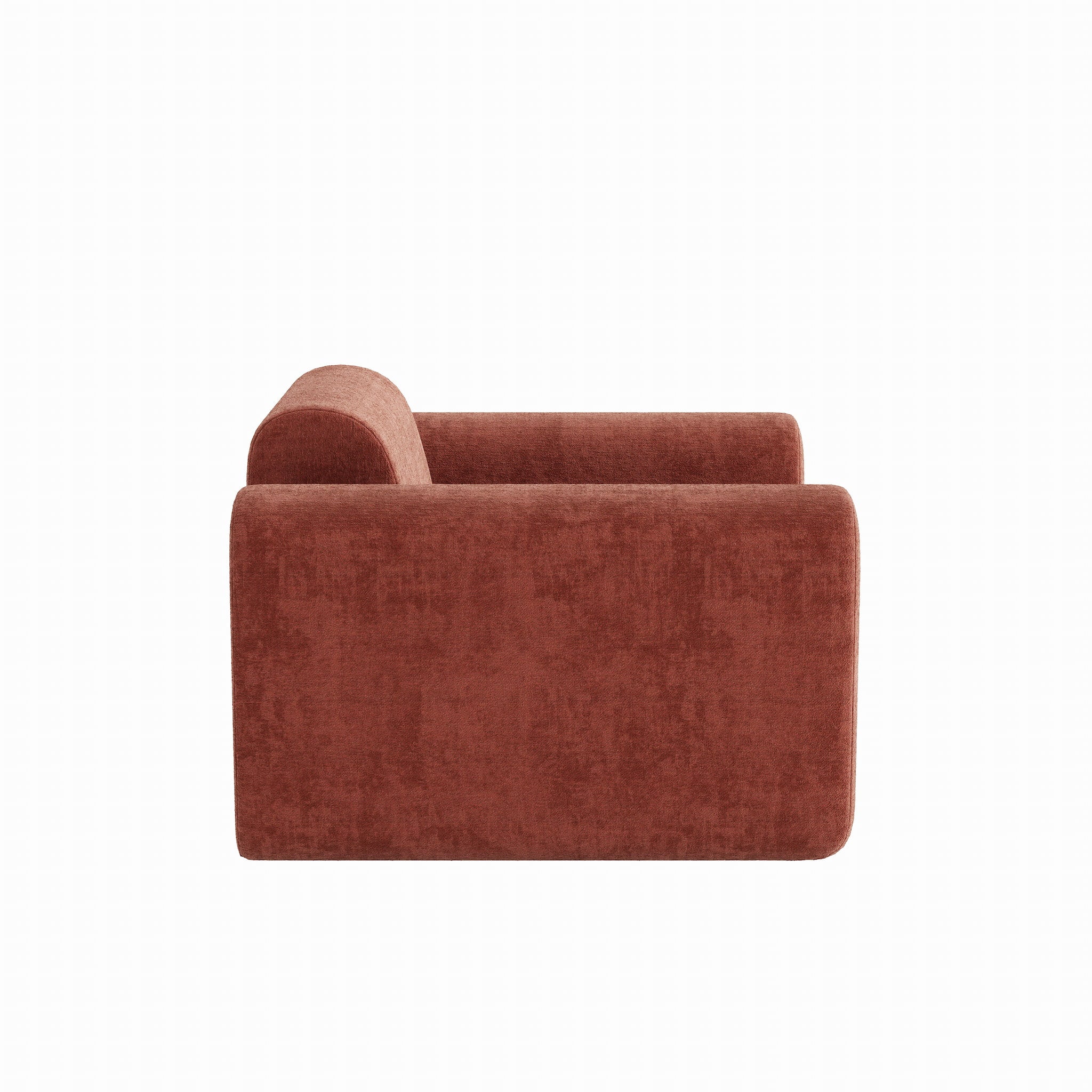Mochi Armchair - Rust Brown
