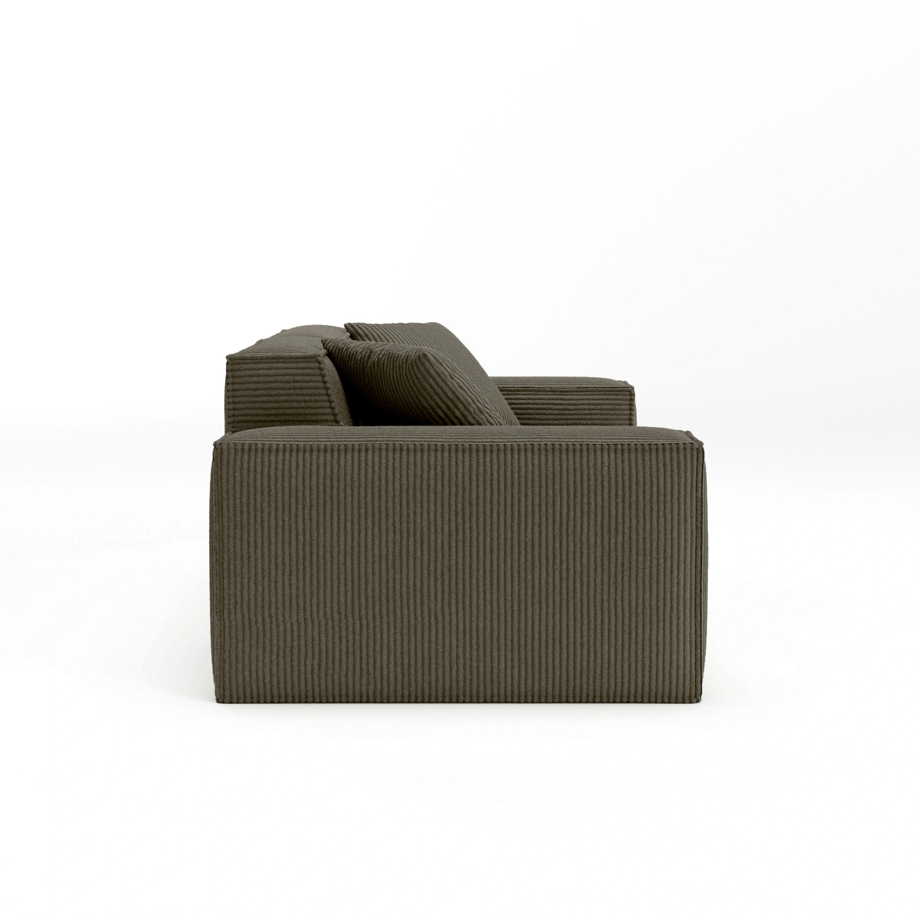 Cube Modular Sofa 2 Seater-Coffee - PortaSofa