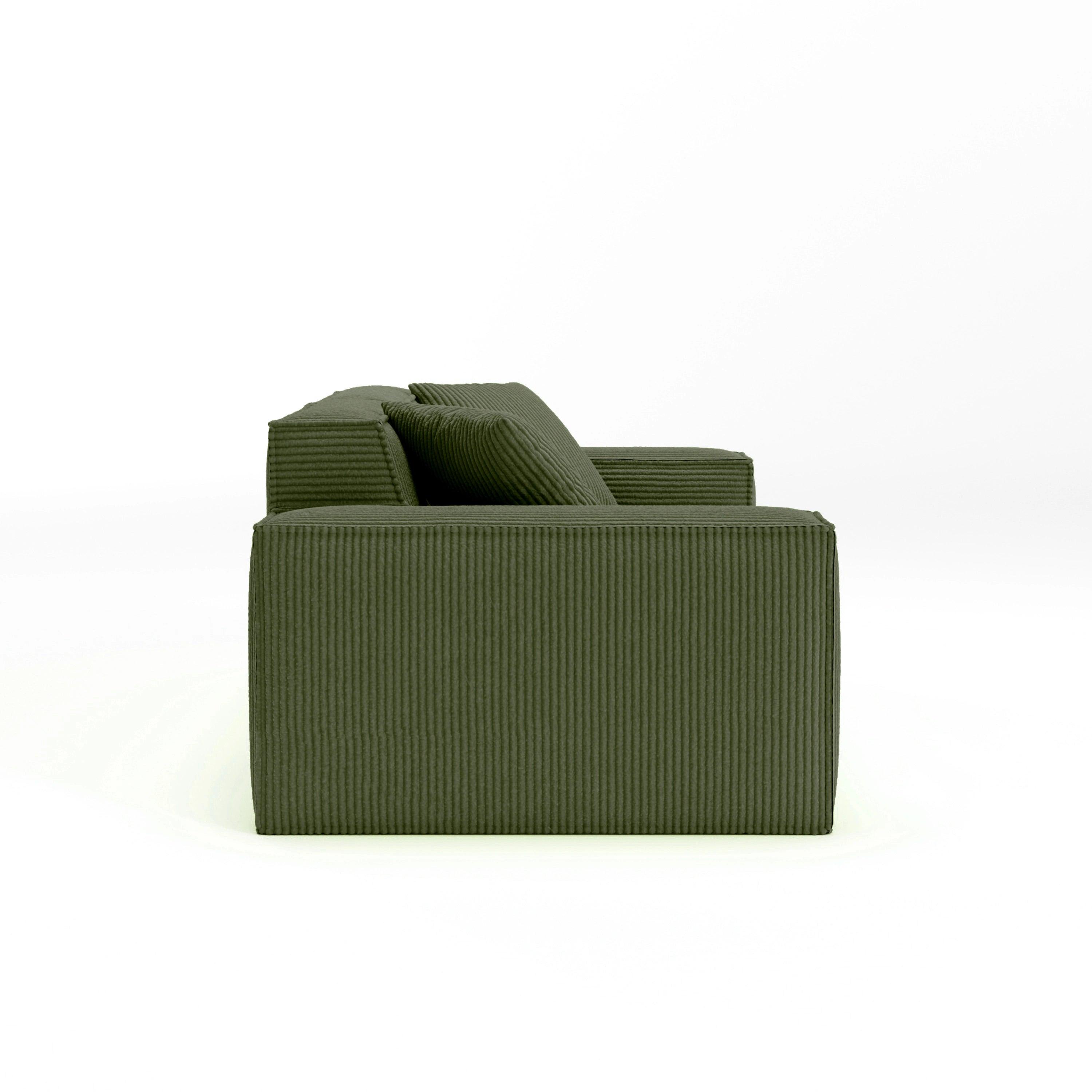 Cube Modular Sofa 2 Seater-Forest Green - PortaSofa
