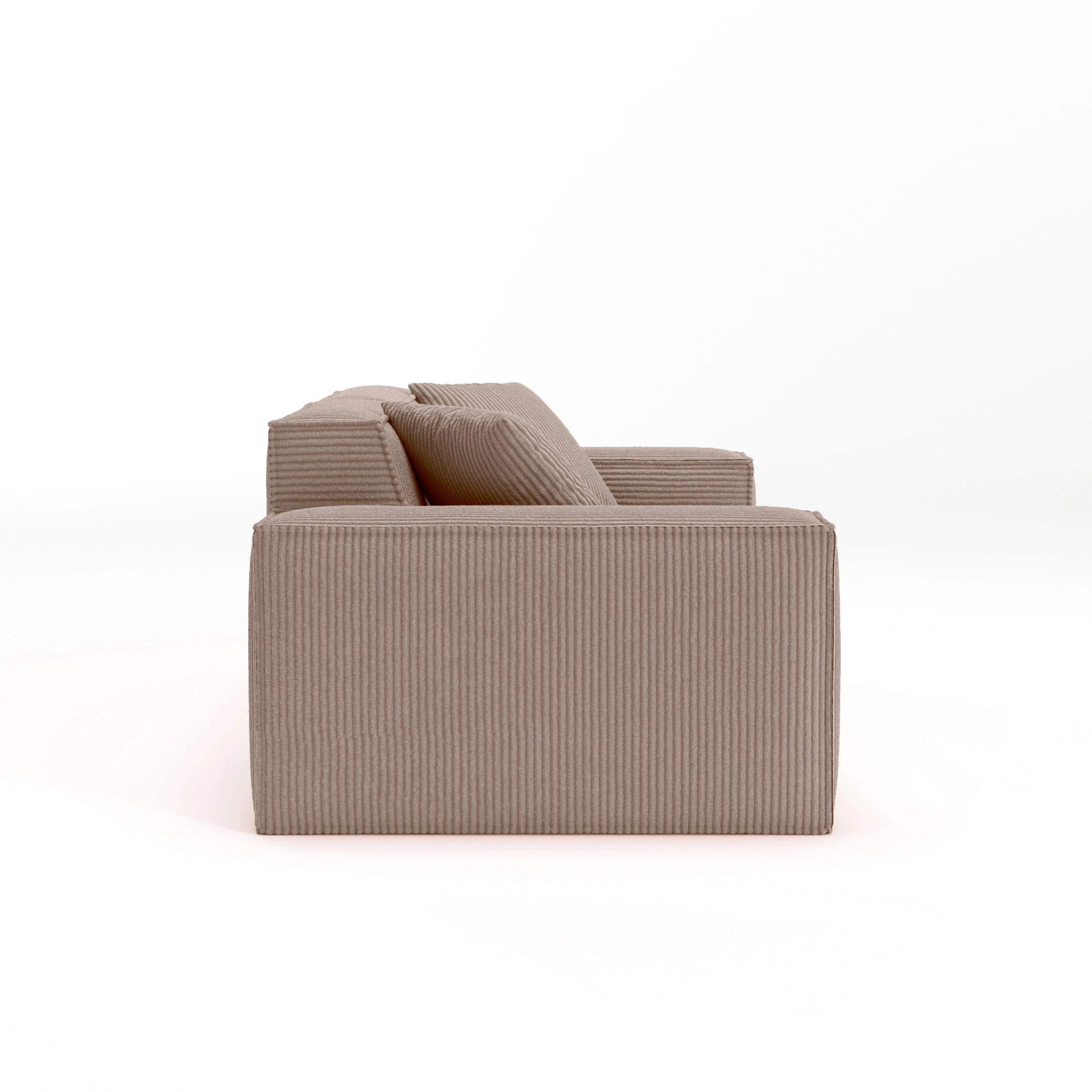 Cube Modular Sofa 2 Seater-Blush - PortaSofa