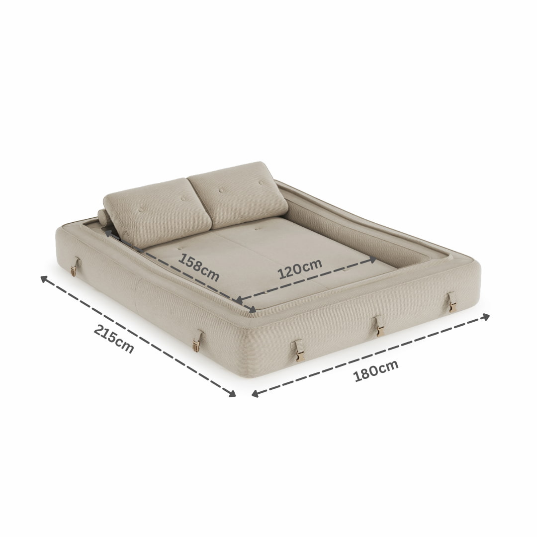 Flippo Sofa Bed-Slate