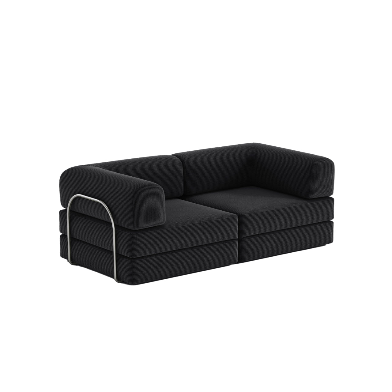 Nova Modular Sofa Bed-Black