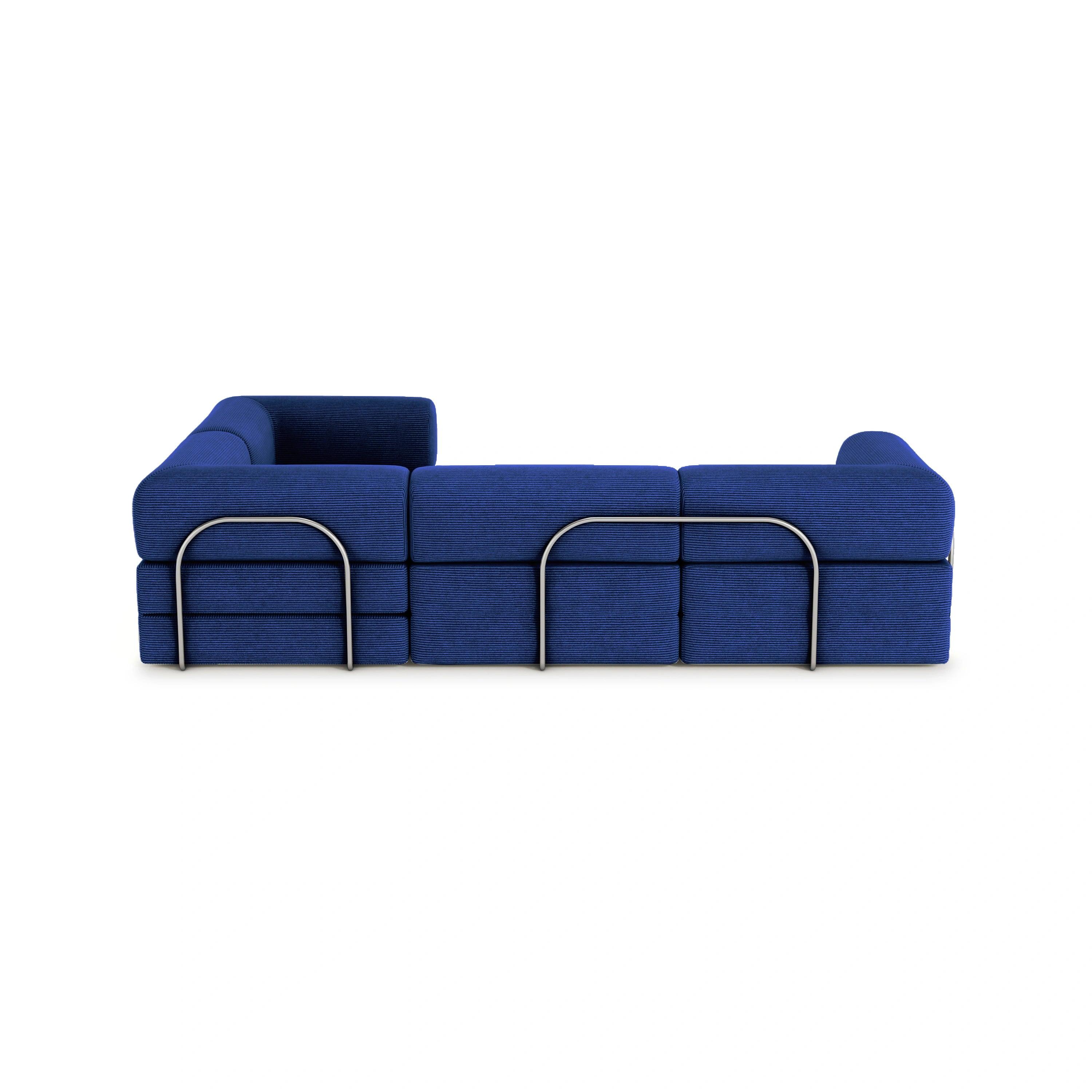 Nova XL Modular Sofa-Blue