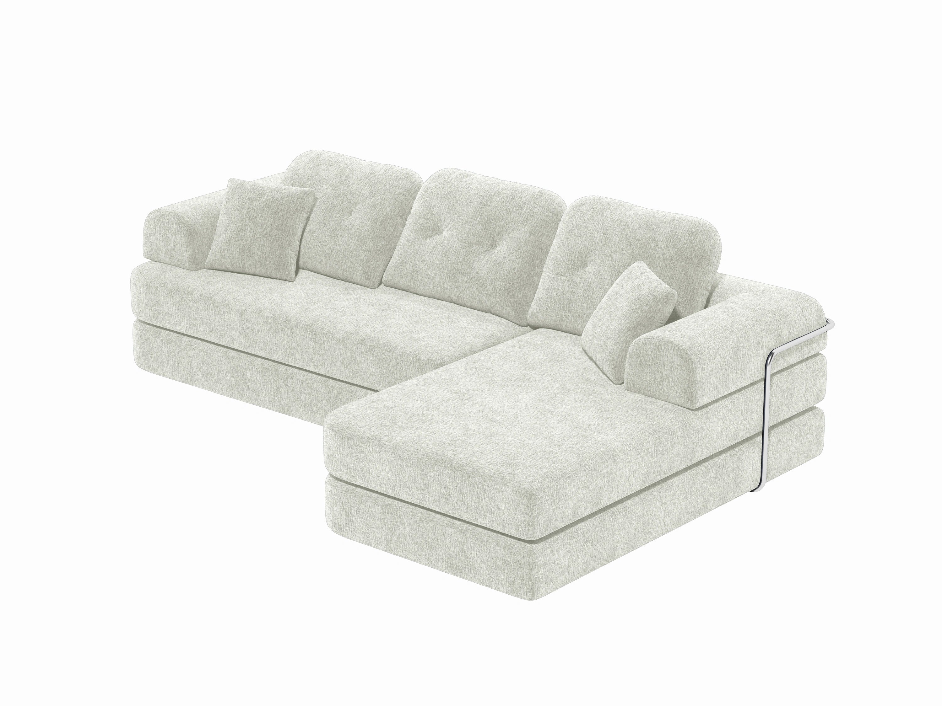 Gather Lounge Sofa Bed-White