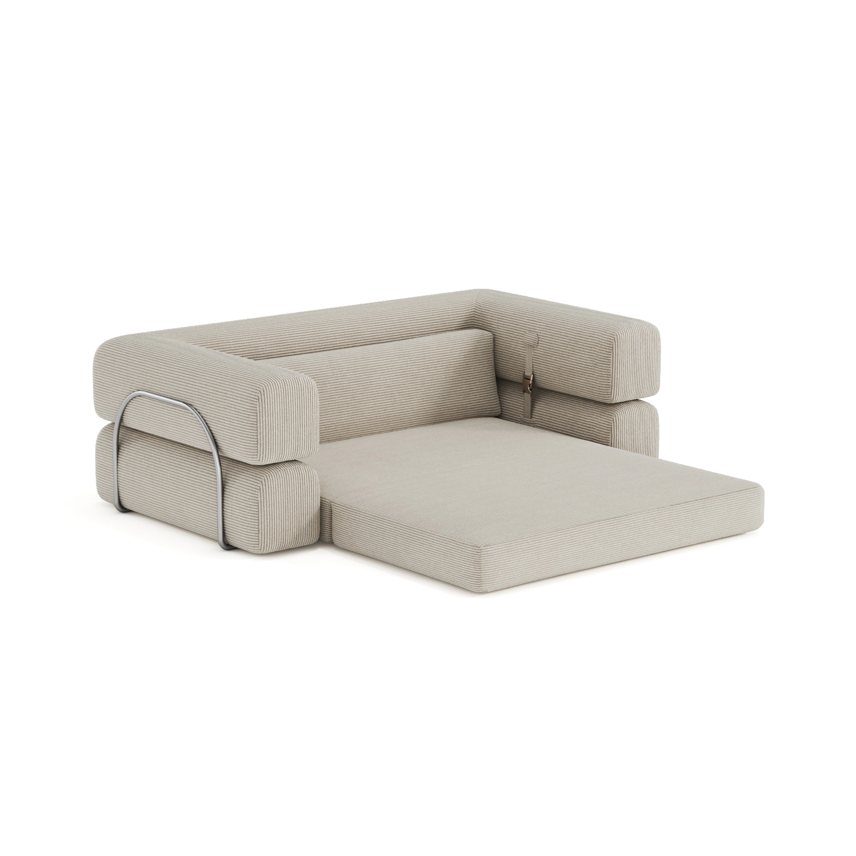 Legoo Sofa Bed-Cream White