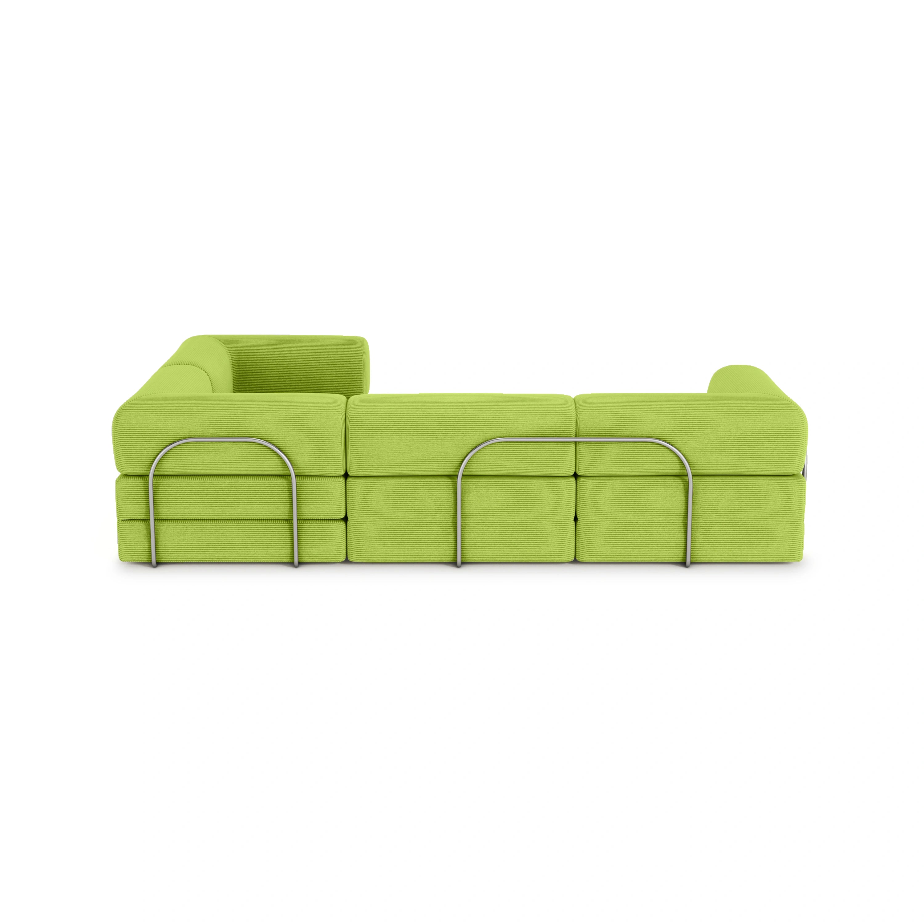 Nova XL Modular Sofa-Lime