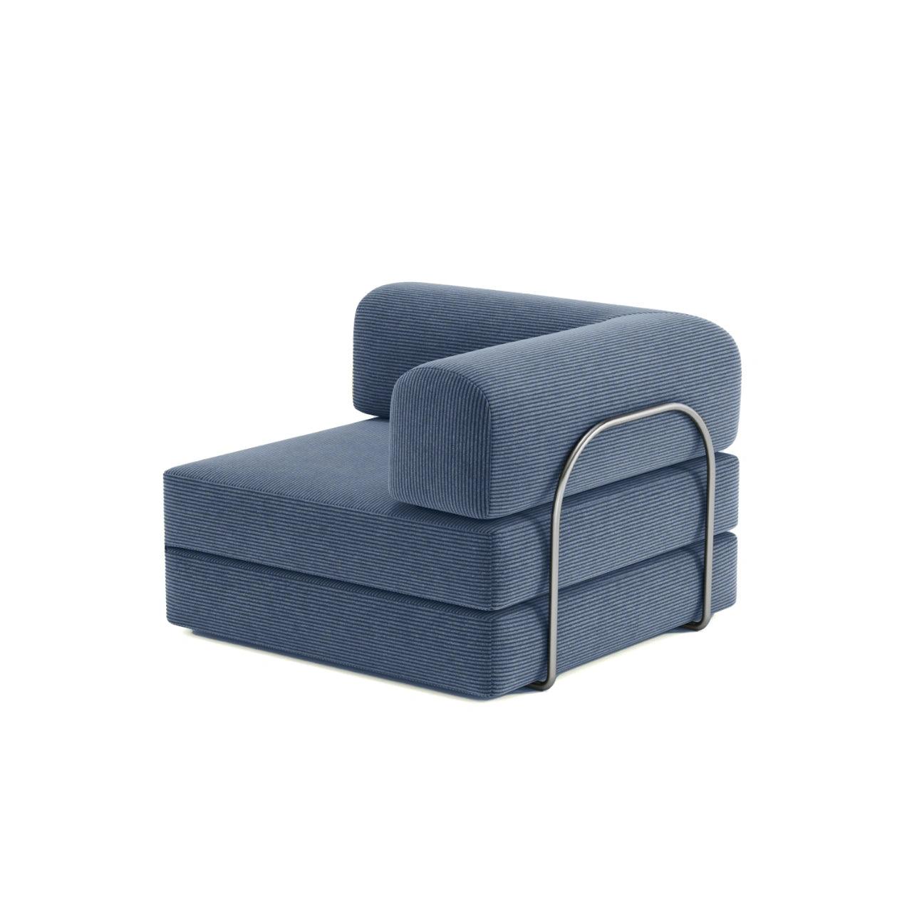 Nova Modular Corner Seat-Aegean Blue - PortaSofa