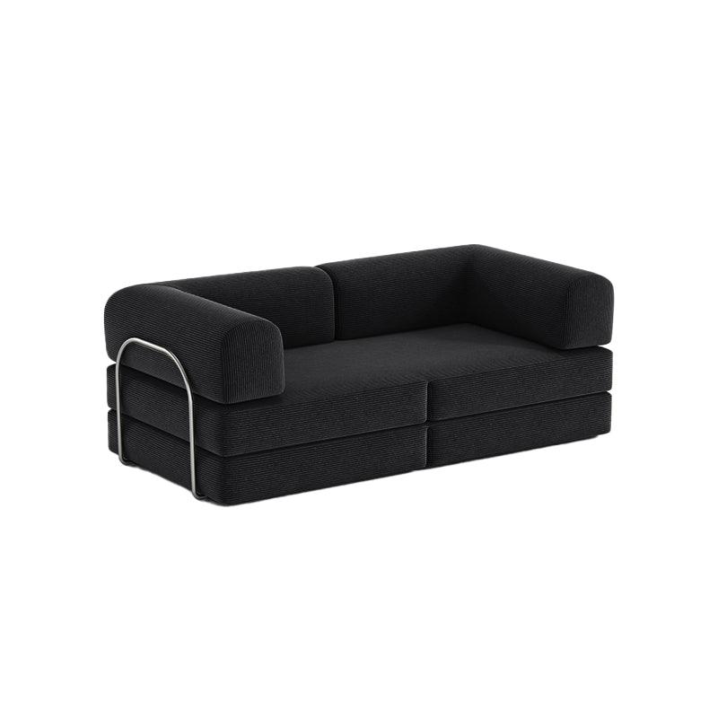 Nova Modular Sofa Bed-Black - PortaSofa