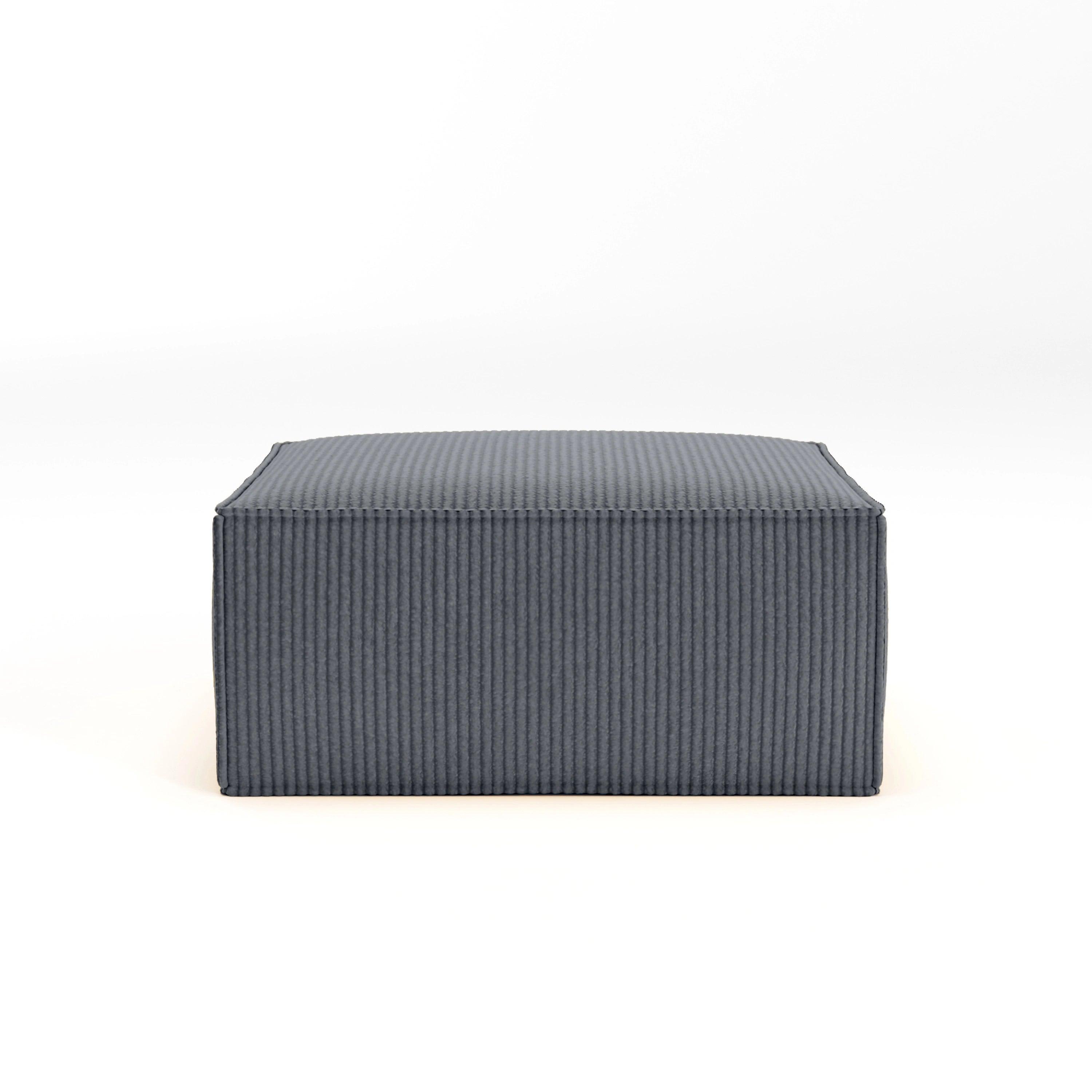 Cube Ottoman-Forest Green - PortaSofa