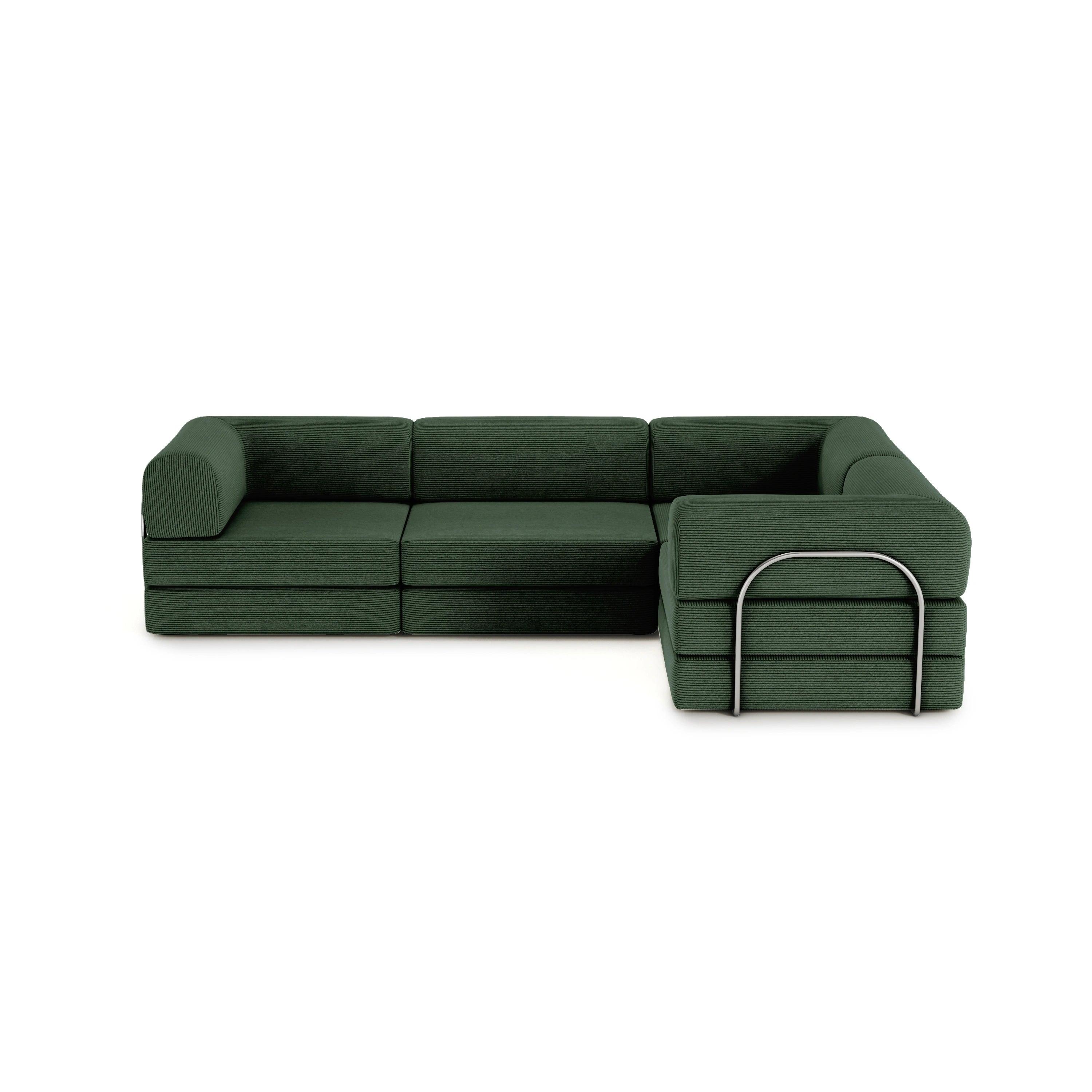 Nova XL Modular Sofa-Vintage Green