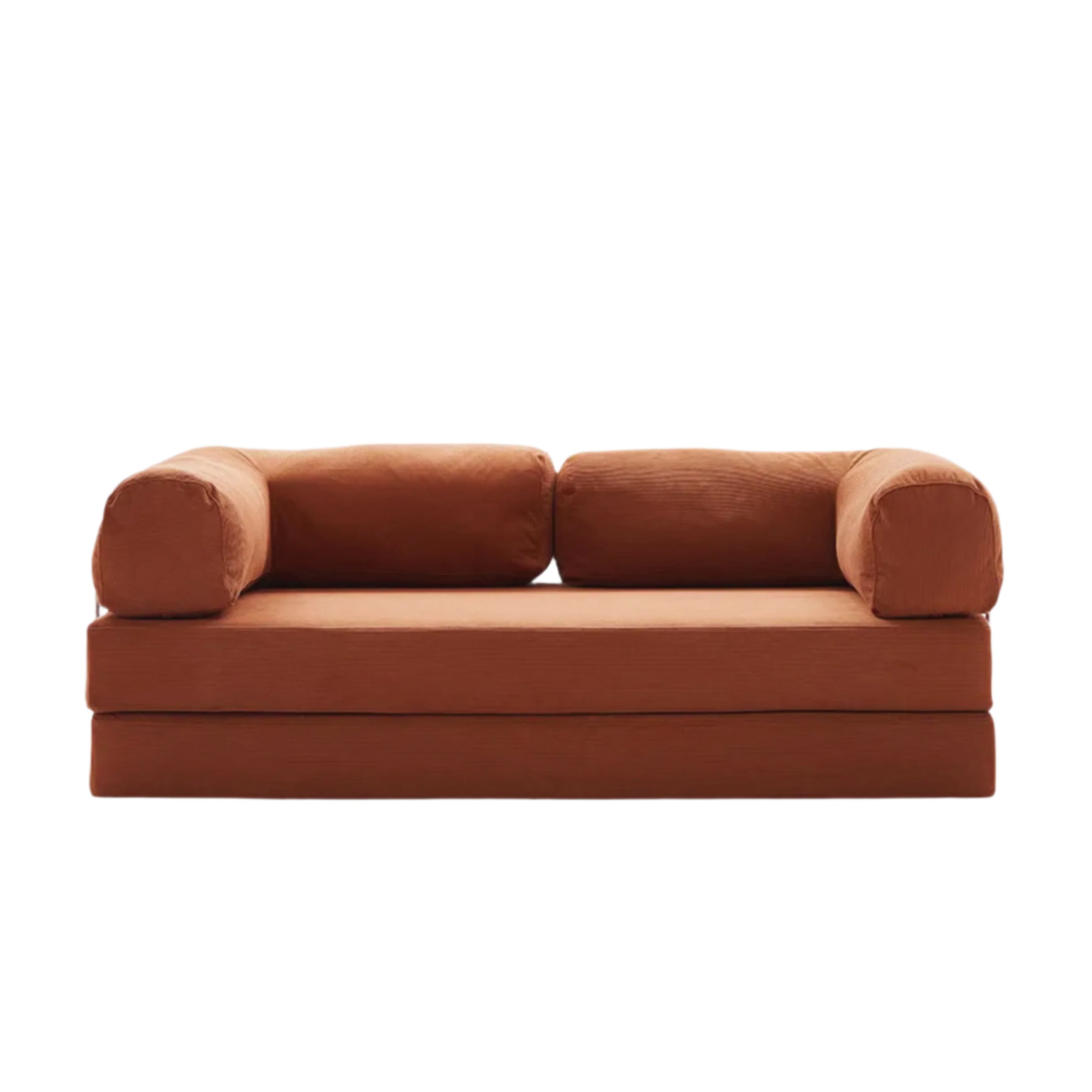 Nova Sofa Bed-Slim Stripe Edition (Orange)