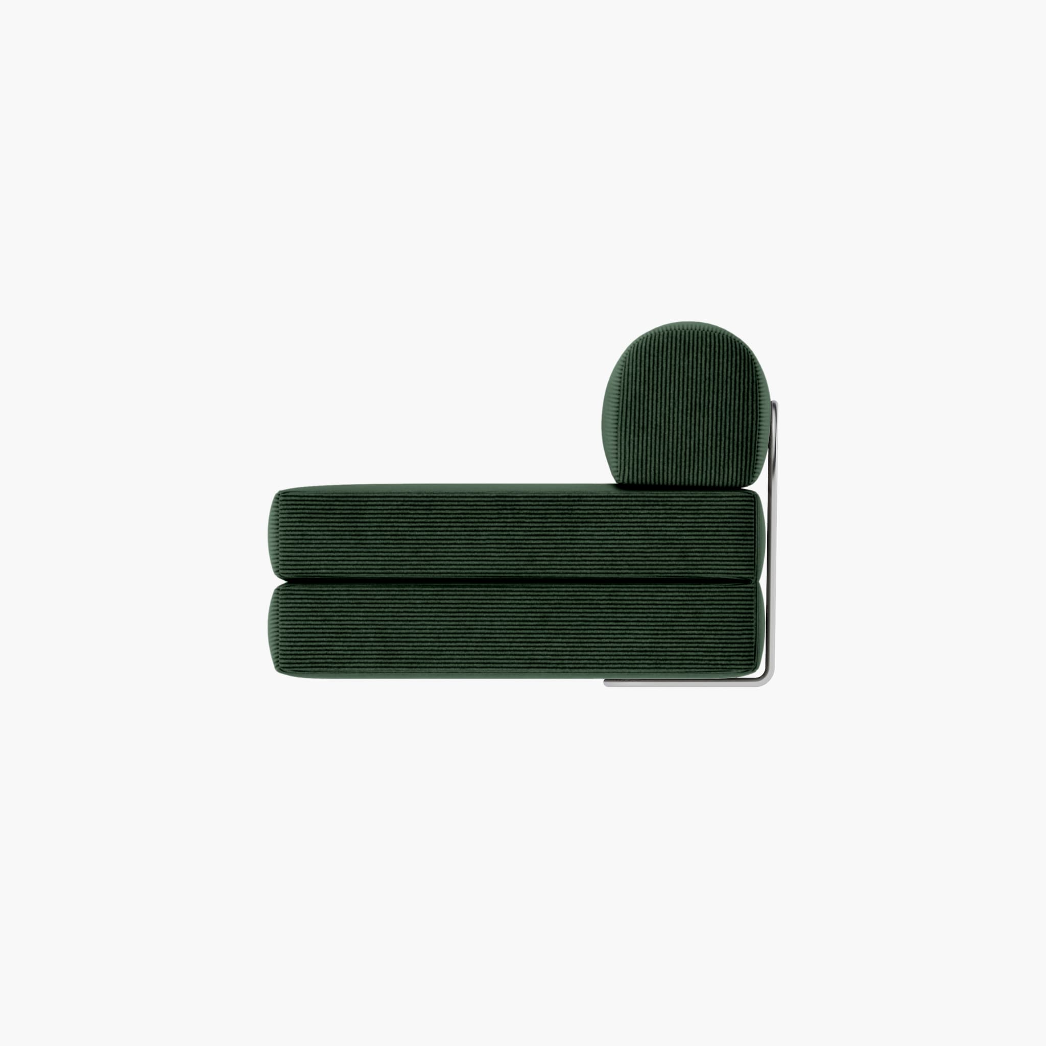 Nova Modular Single Seat-Vintage Green