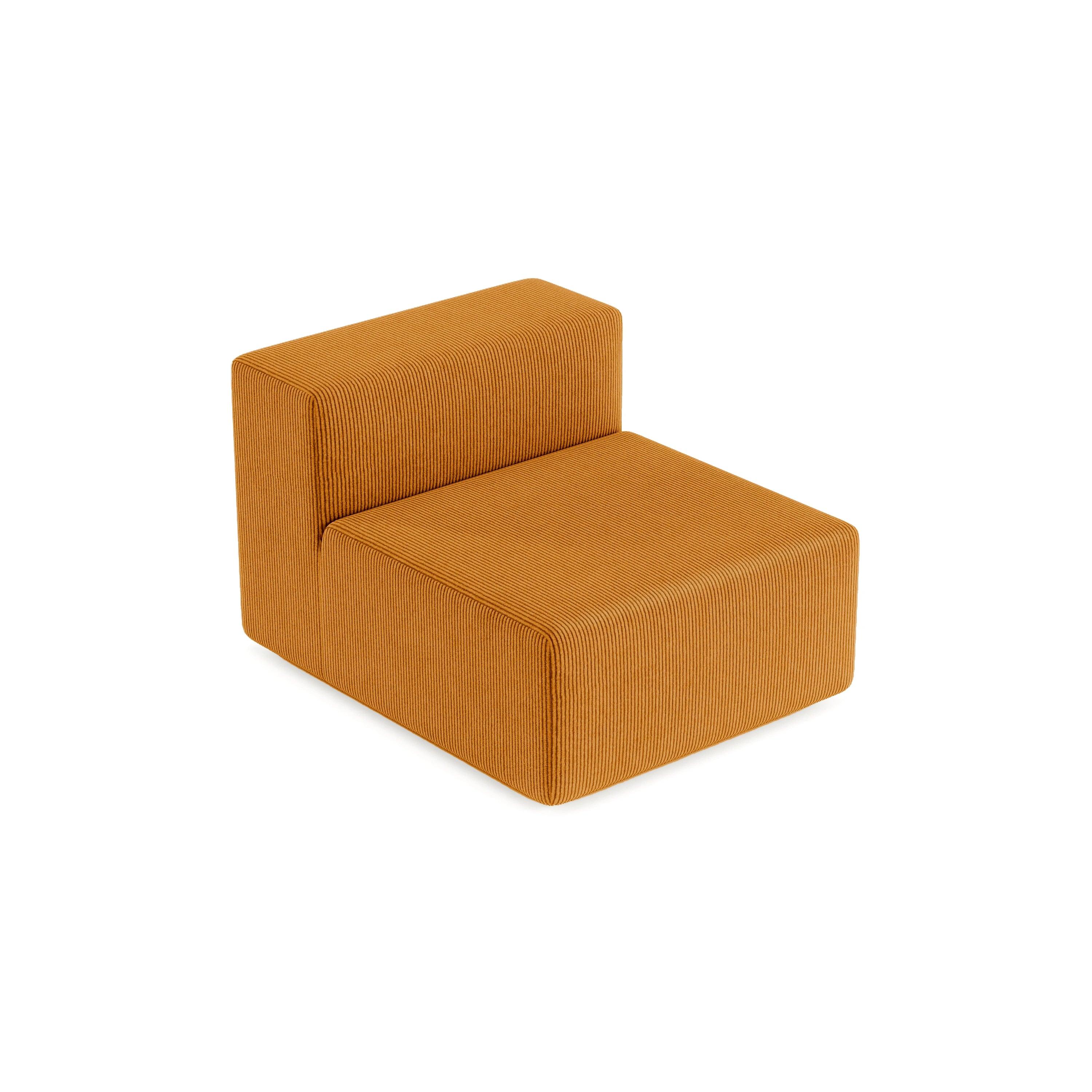 Milo Single Seat-Tangerine - PortaSofa