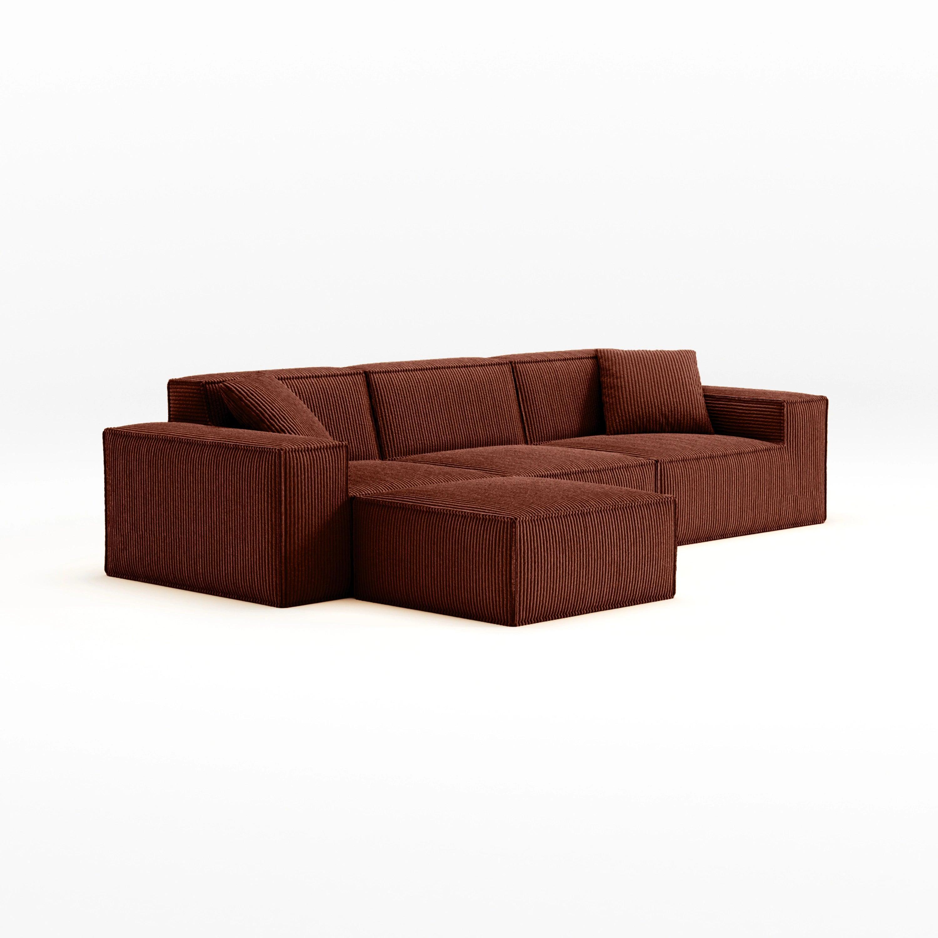 Warm Tone Lounge Couch