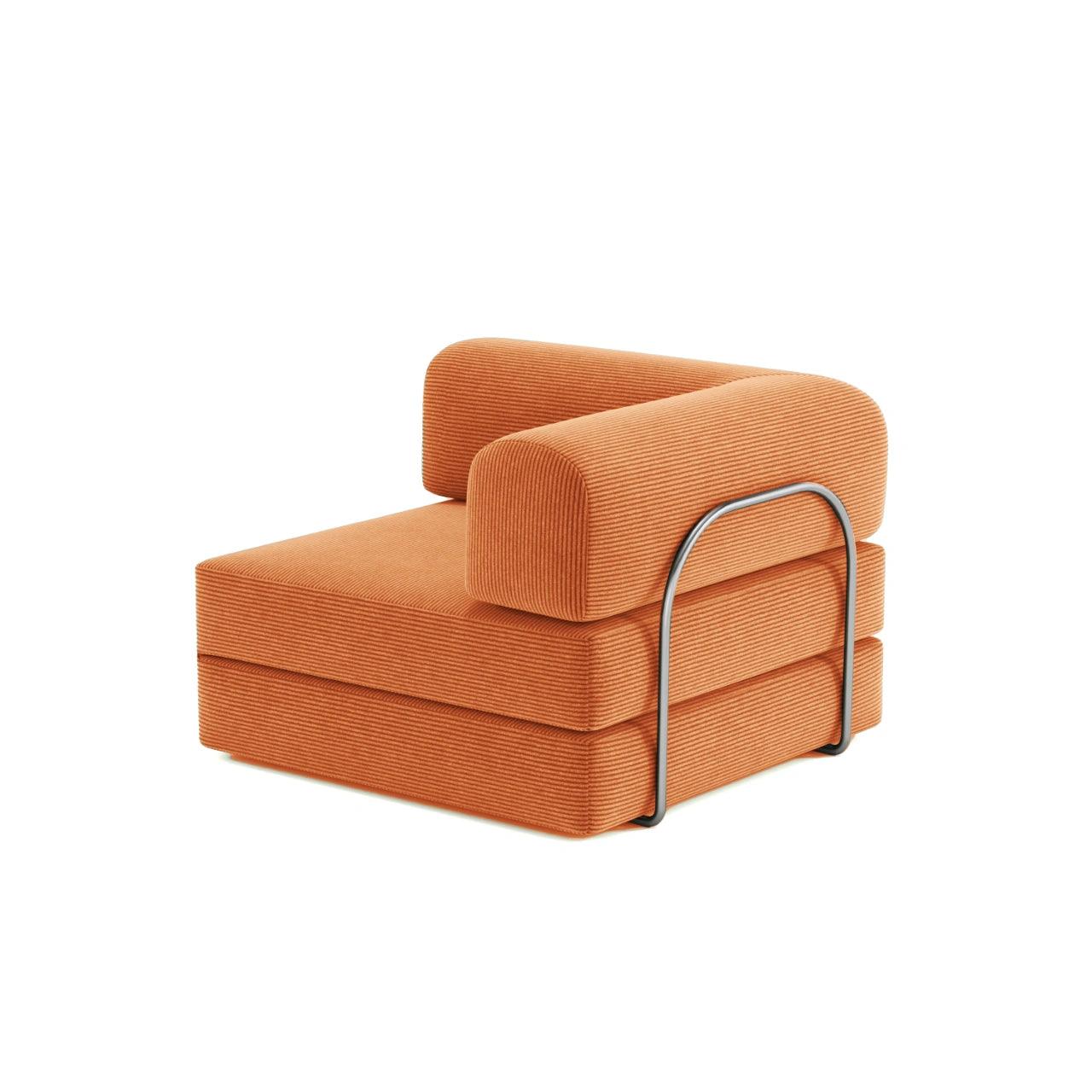 Nova Modular Corner Seat-Orange - PortaSofa