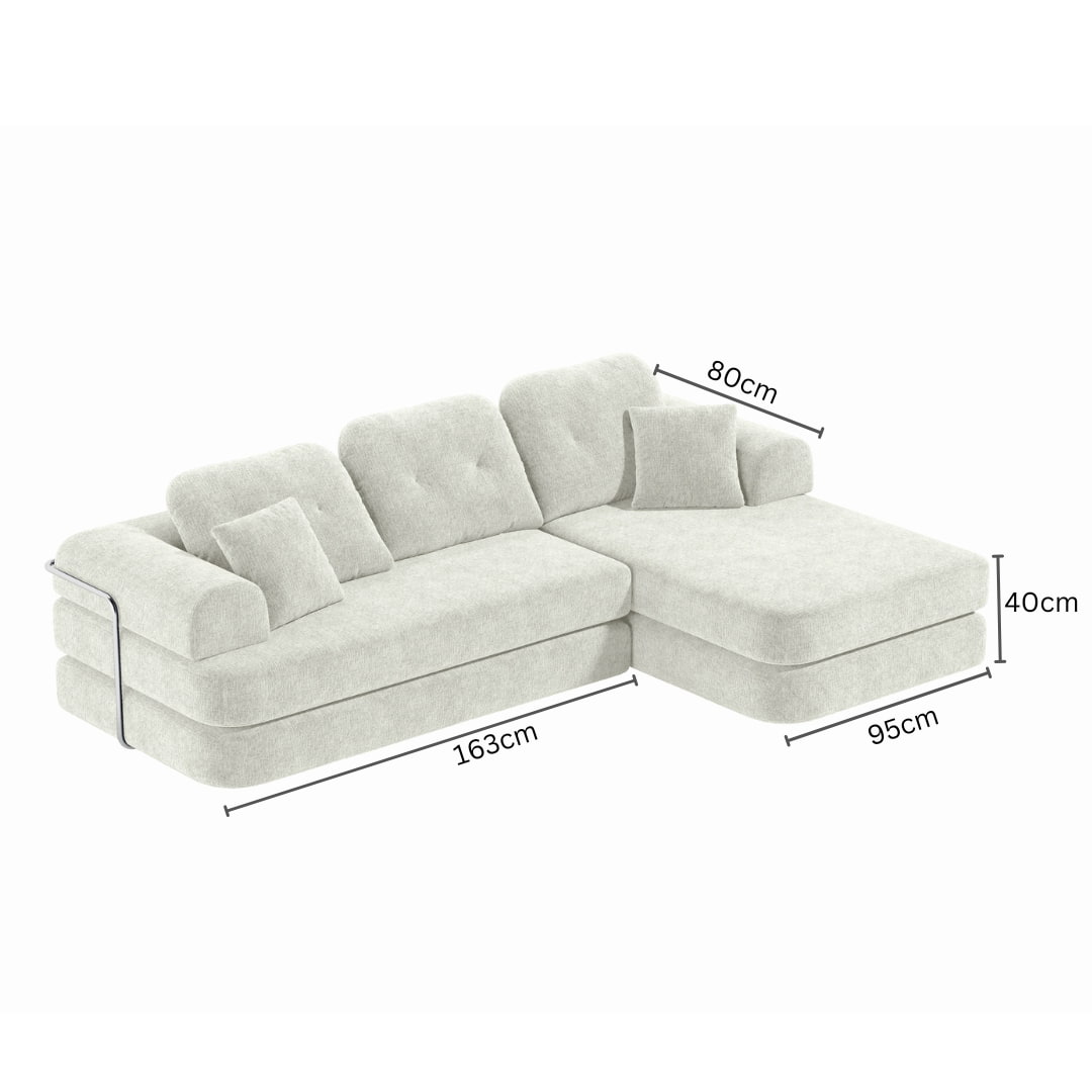 Gather Lounge Sofa Bed-Olive