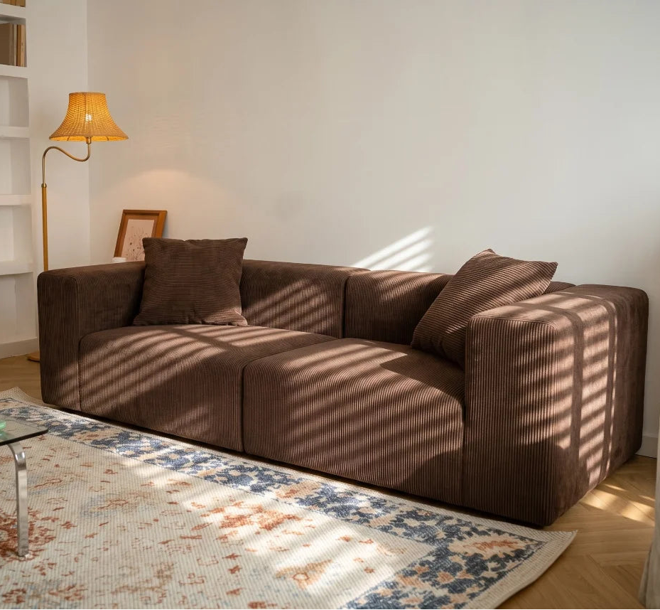Milo Modular Sofa 2 Seater-Coffee