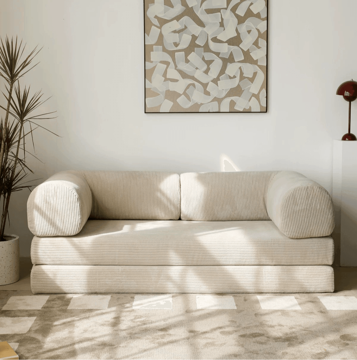 Nova Sofa Bed-Eggshell - PortaSofa