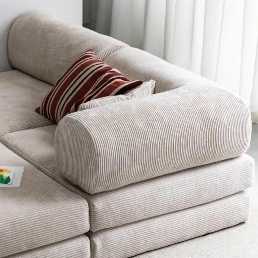 Nova L-Shaped Sofa-Aegean Blue - PortaSofa