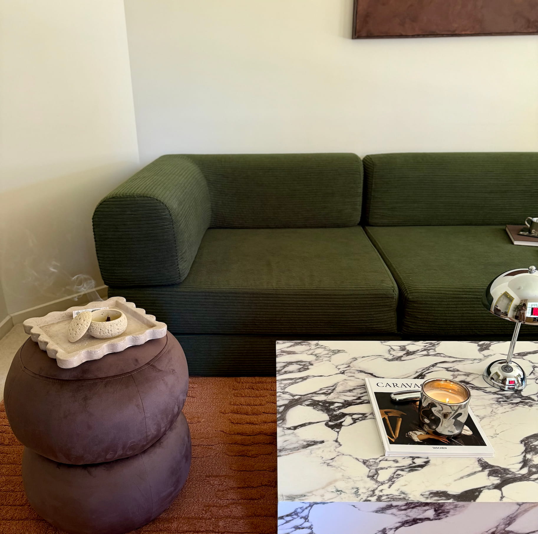 Nova XL Modular Sofa-Vintage Green
