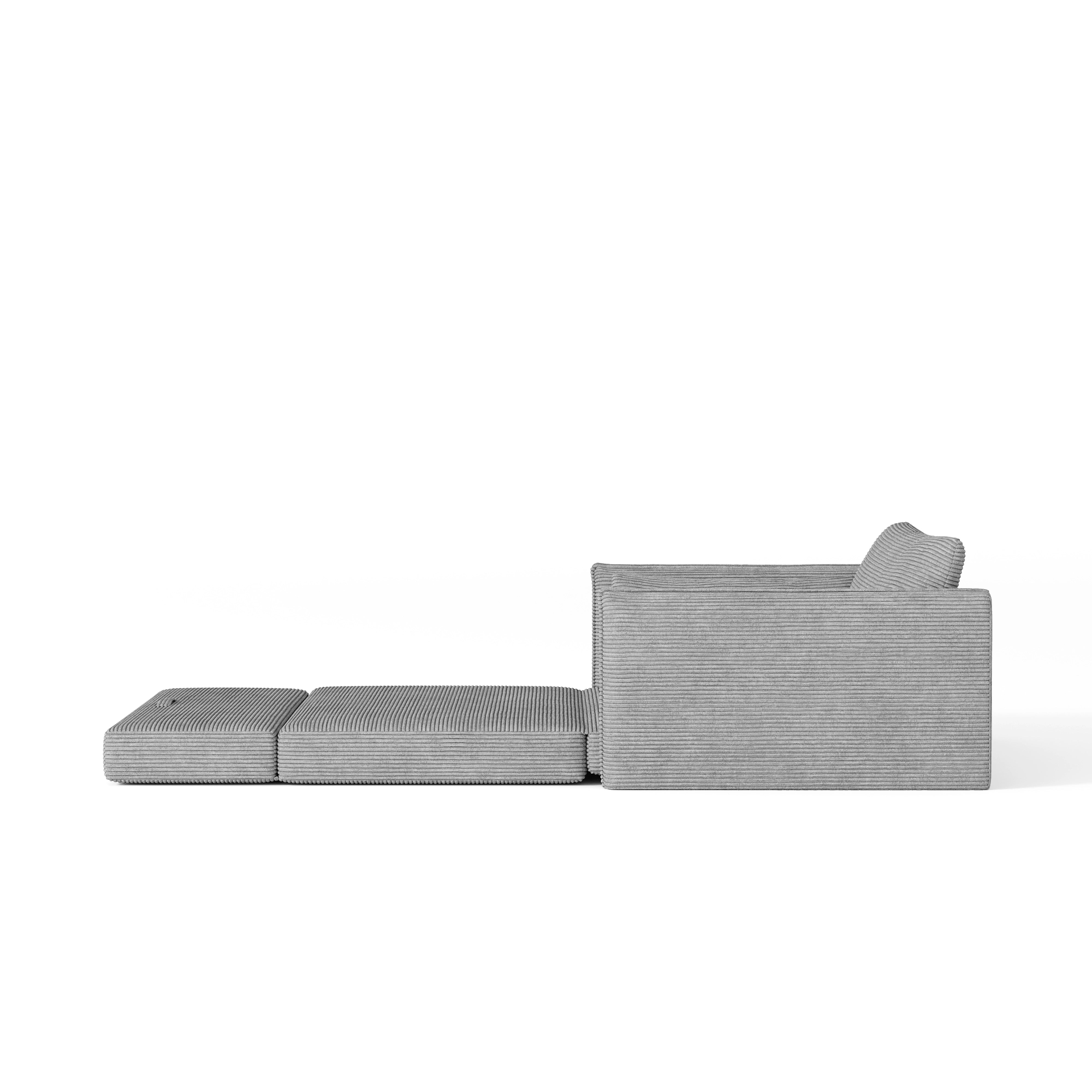 Moko Sofa Bed-Pebble Grey