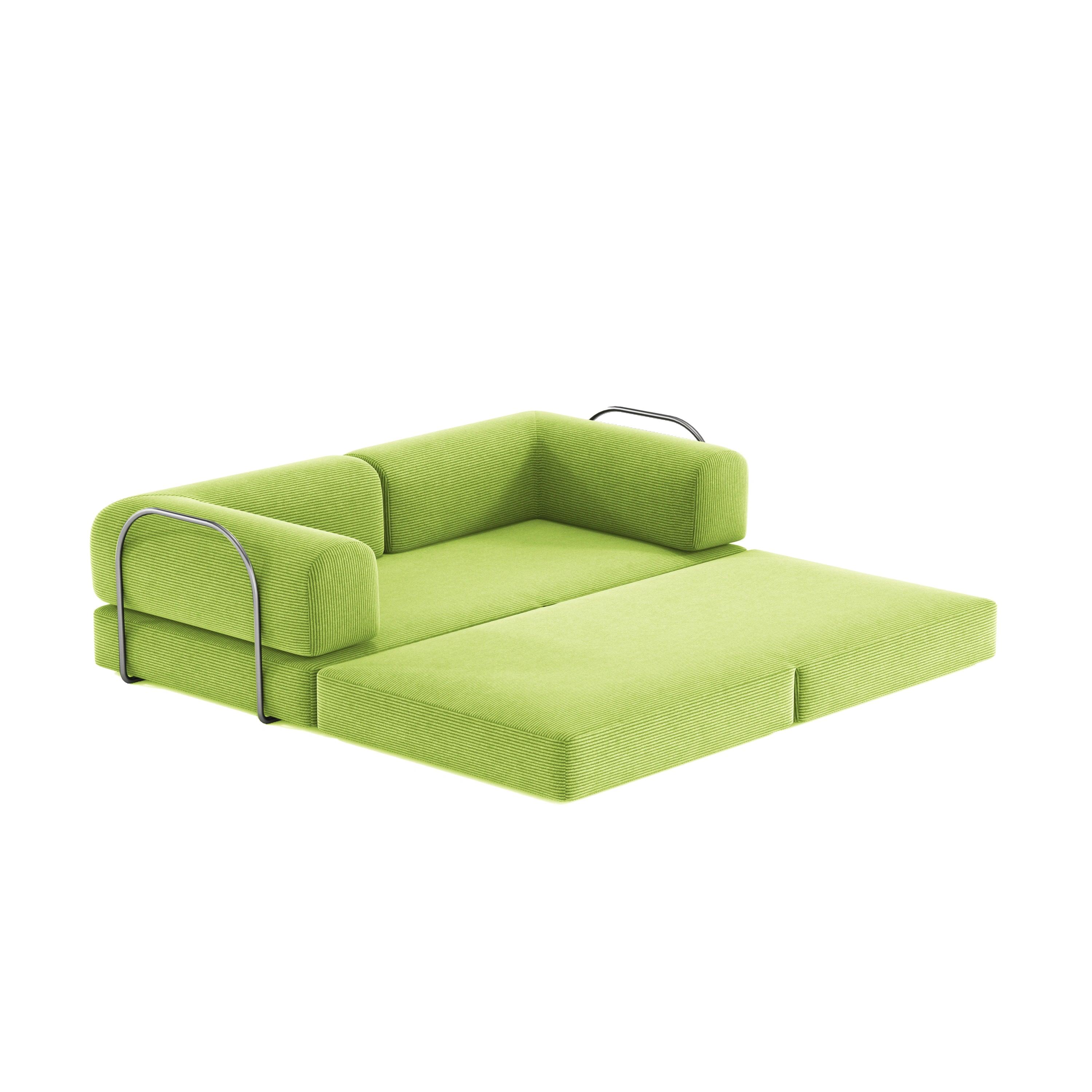 Nova Modular Sofa Bed-Lime - PortaSofa