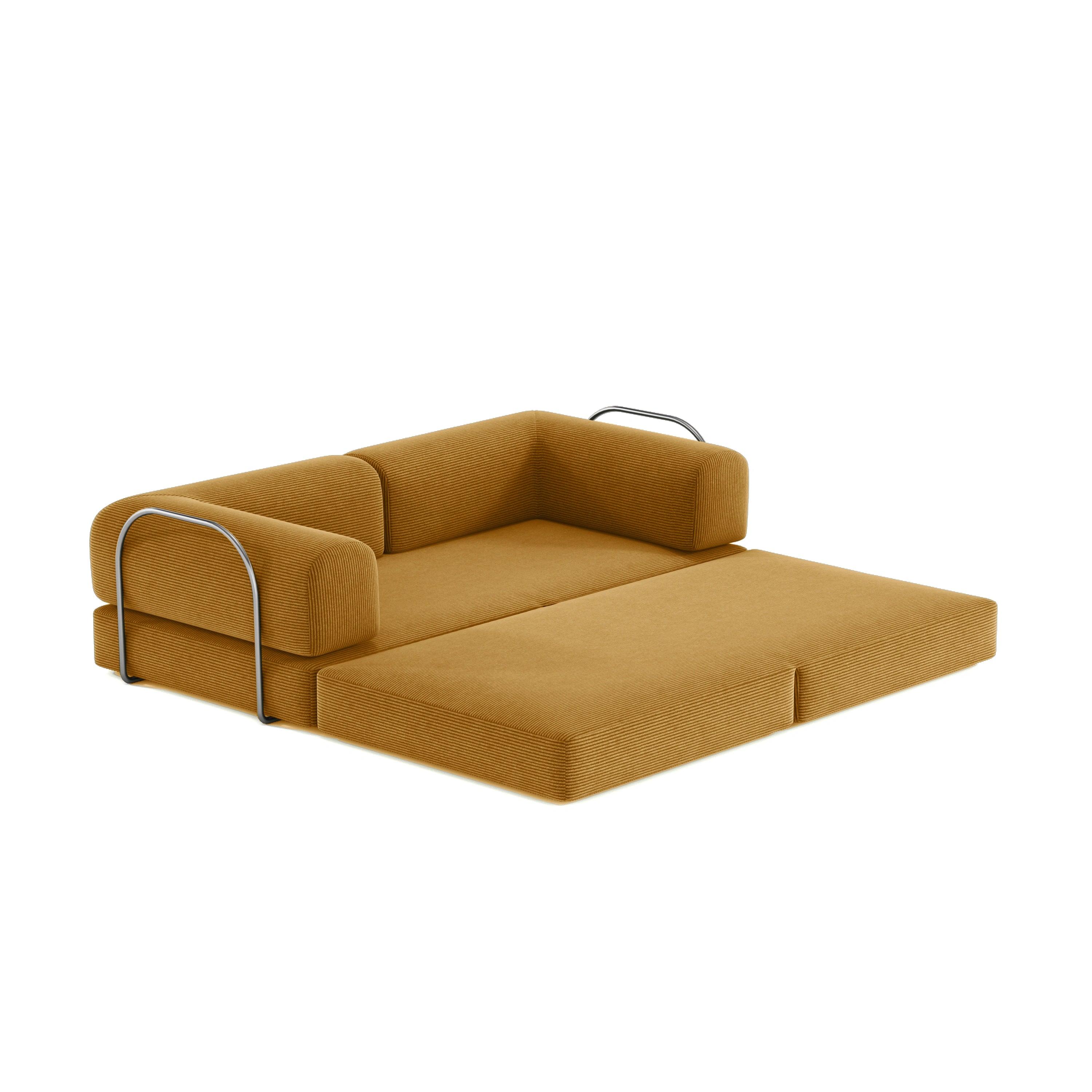 Nova Modular Sofa Bed-Marigold - PortaSofa