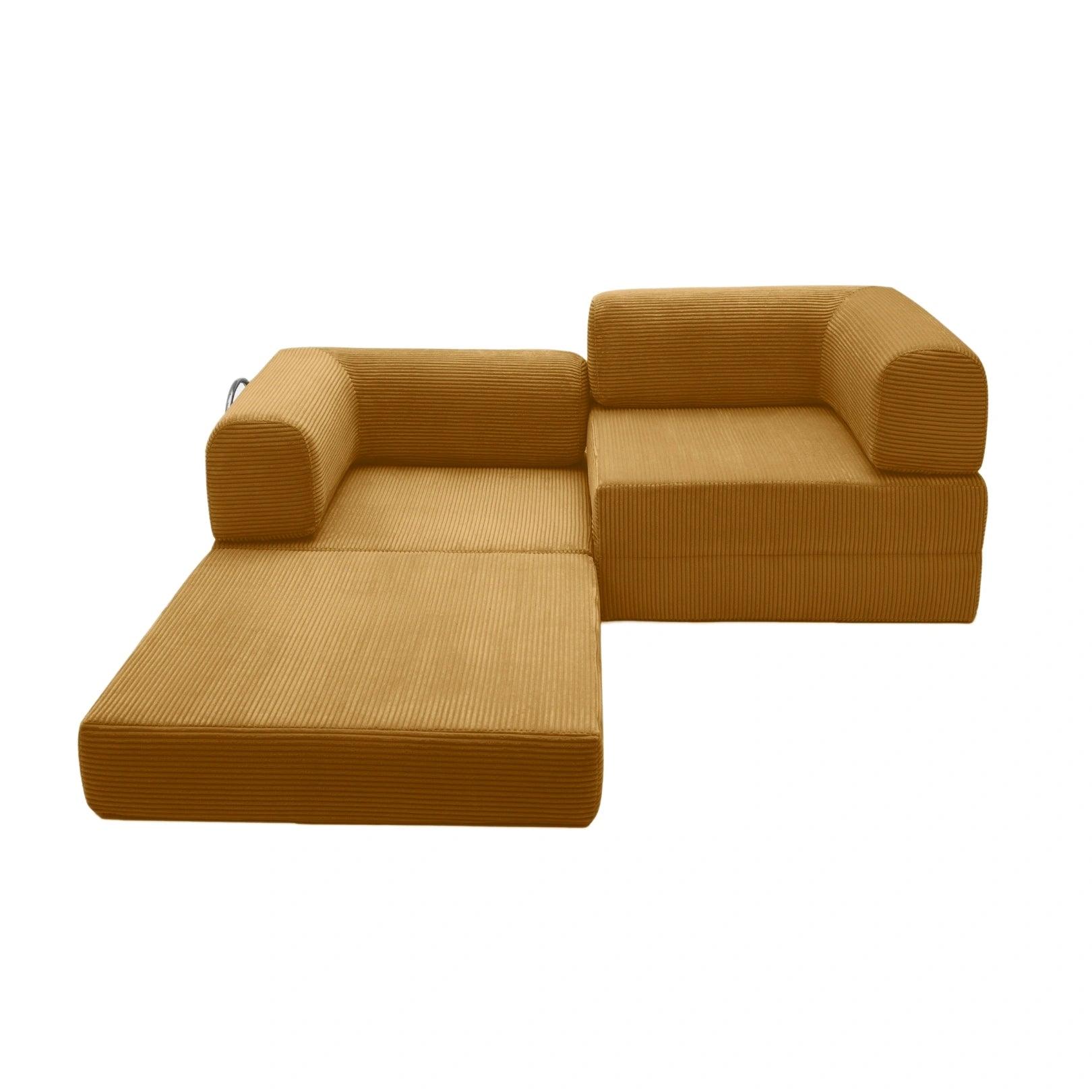 Nova Modular Sofa Bed-Marigold - PortaSofa