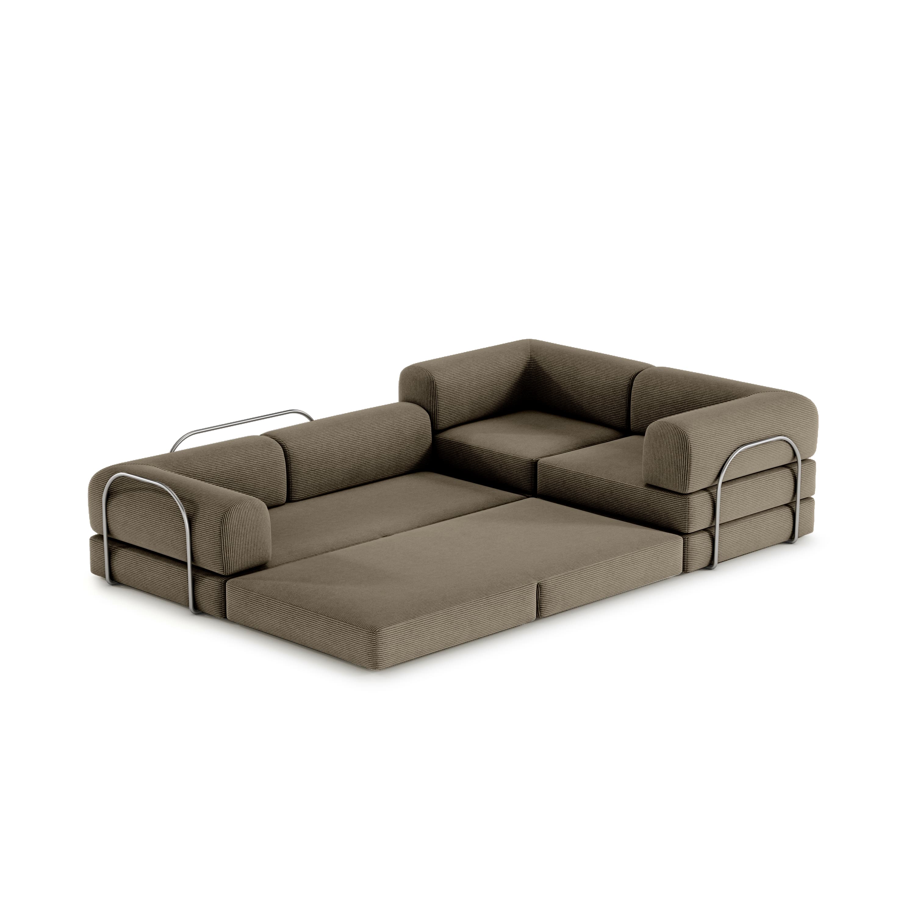 Nova XL Modular Sofa-Coffee