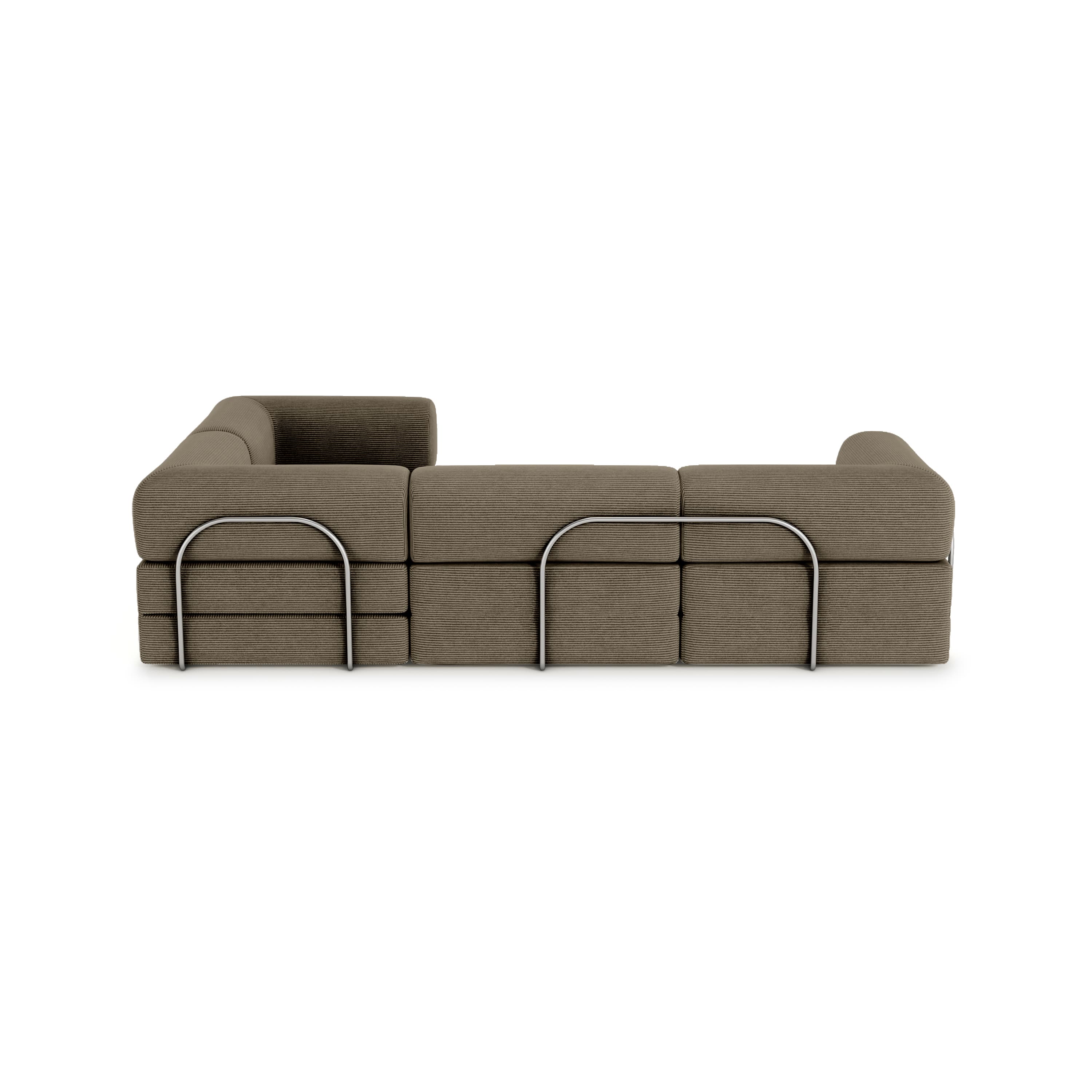 Nova XL Modular Sofa-Coffee
