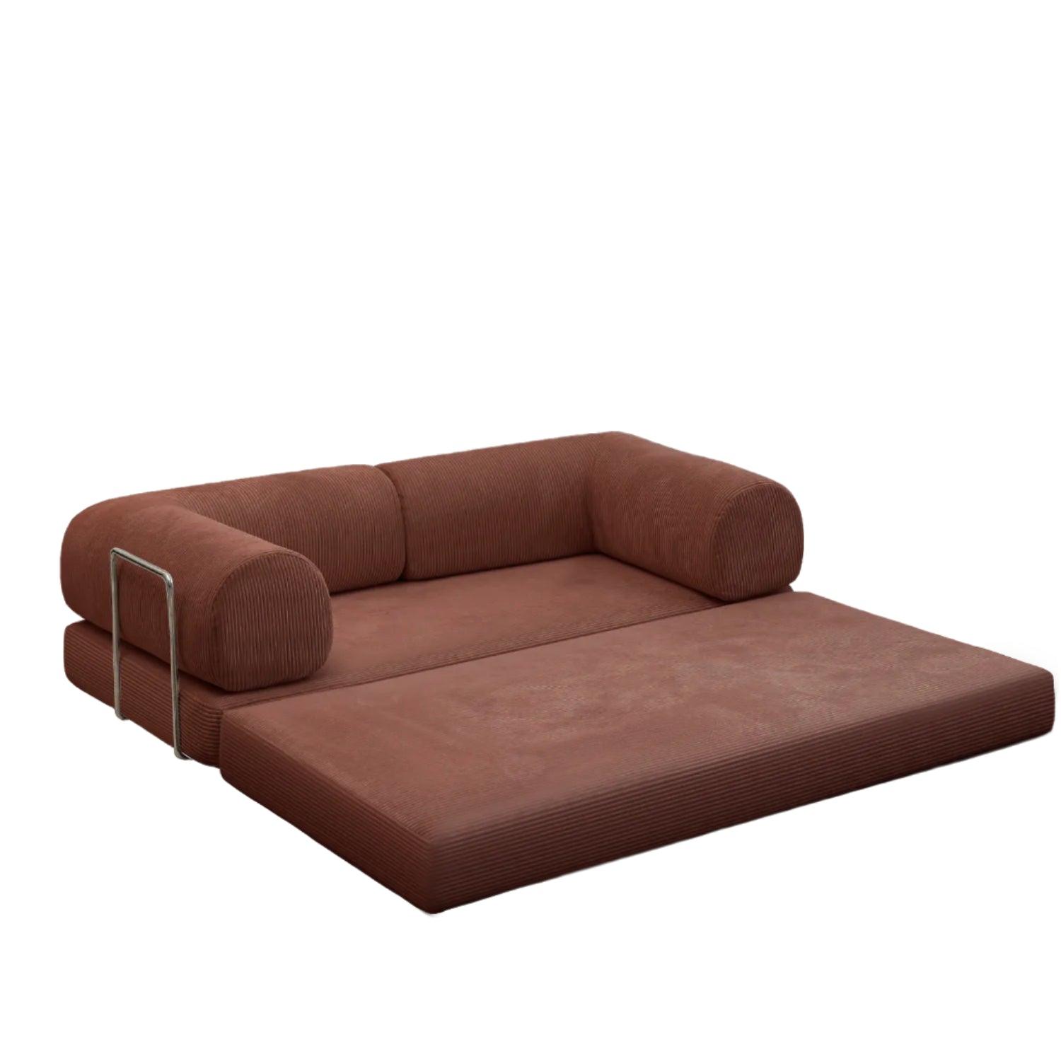 Nova Sofa Bed-Chestnut - PortaSofa