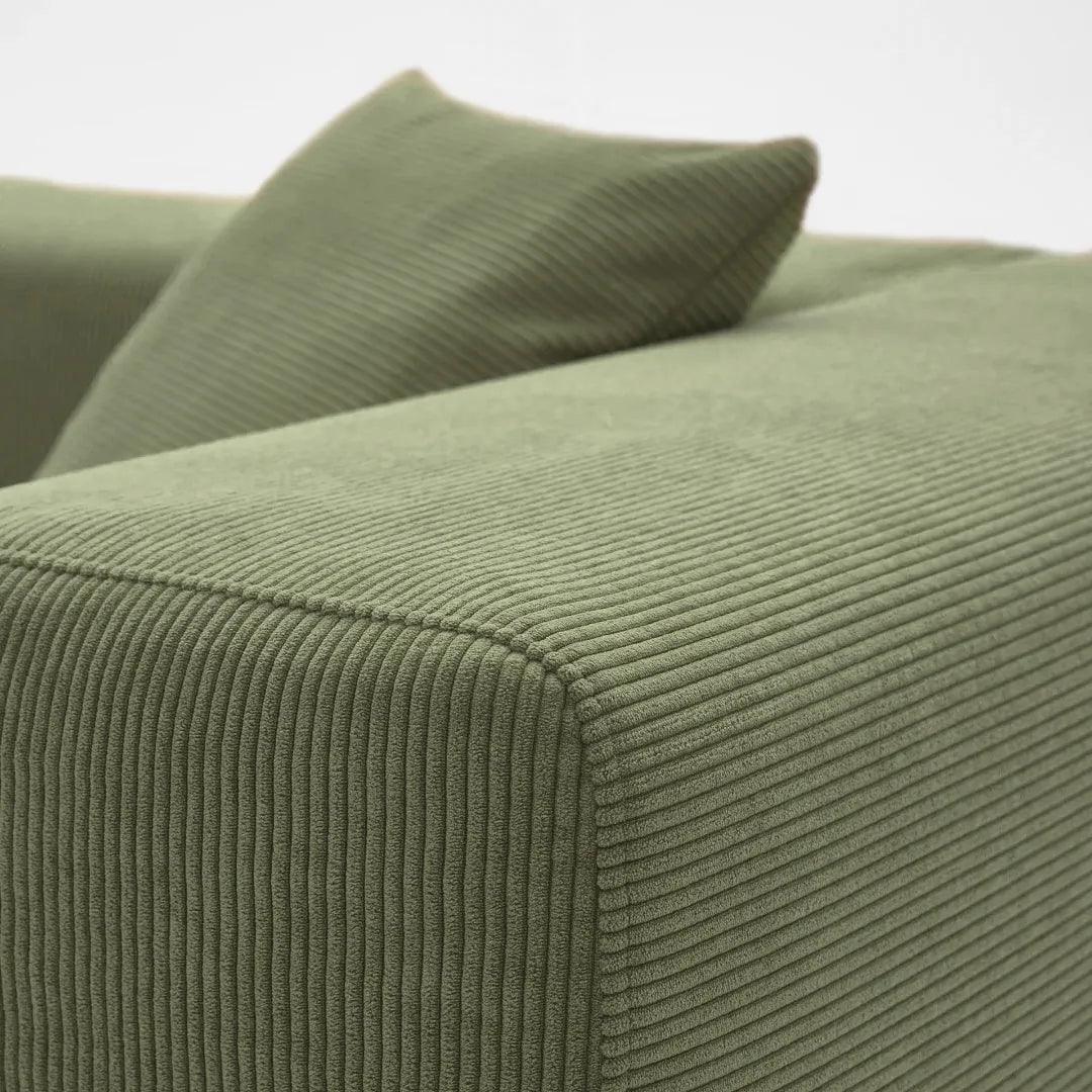 Milo Modular Sofa 2 Seater-Forest Green - PortaSofa