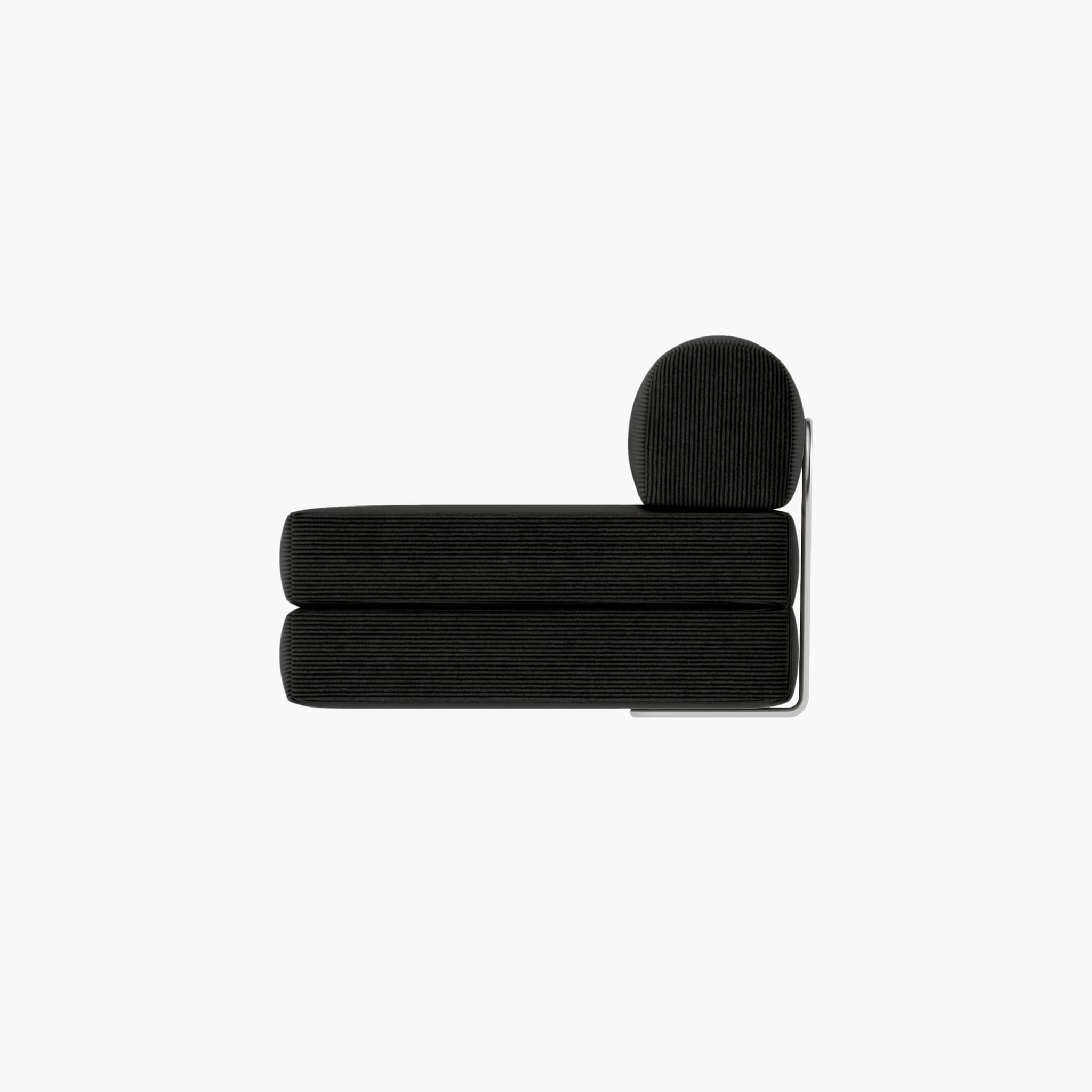 Nova Modular Single Seat-Black