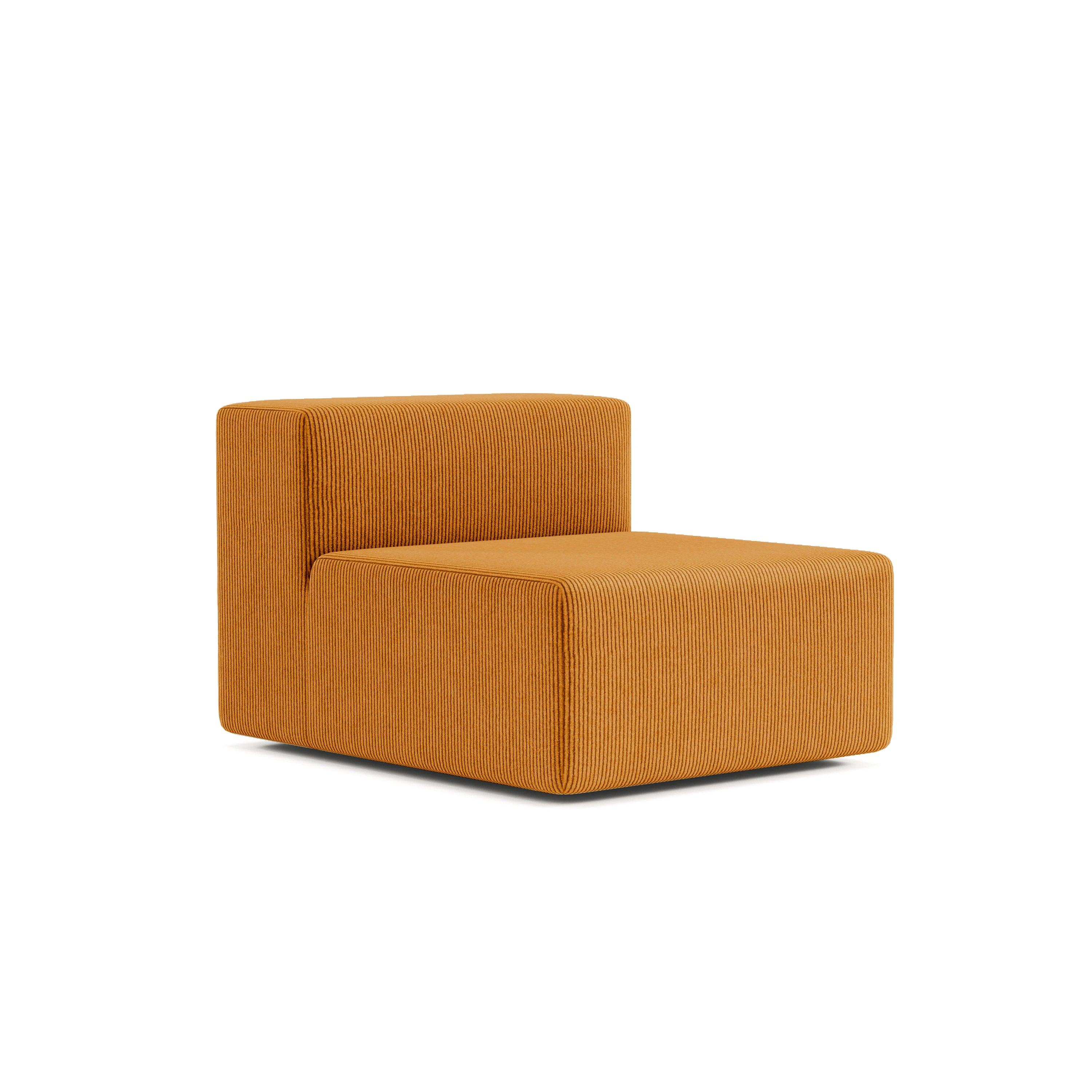 Milo Single Seat-Tangerine - PortaSofa