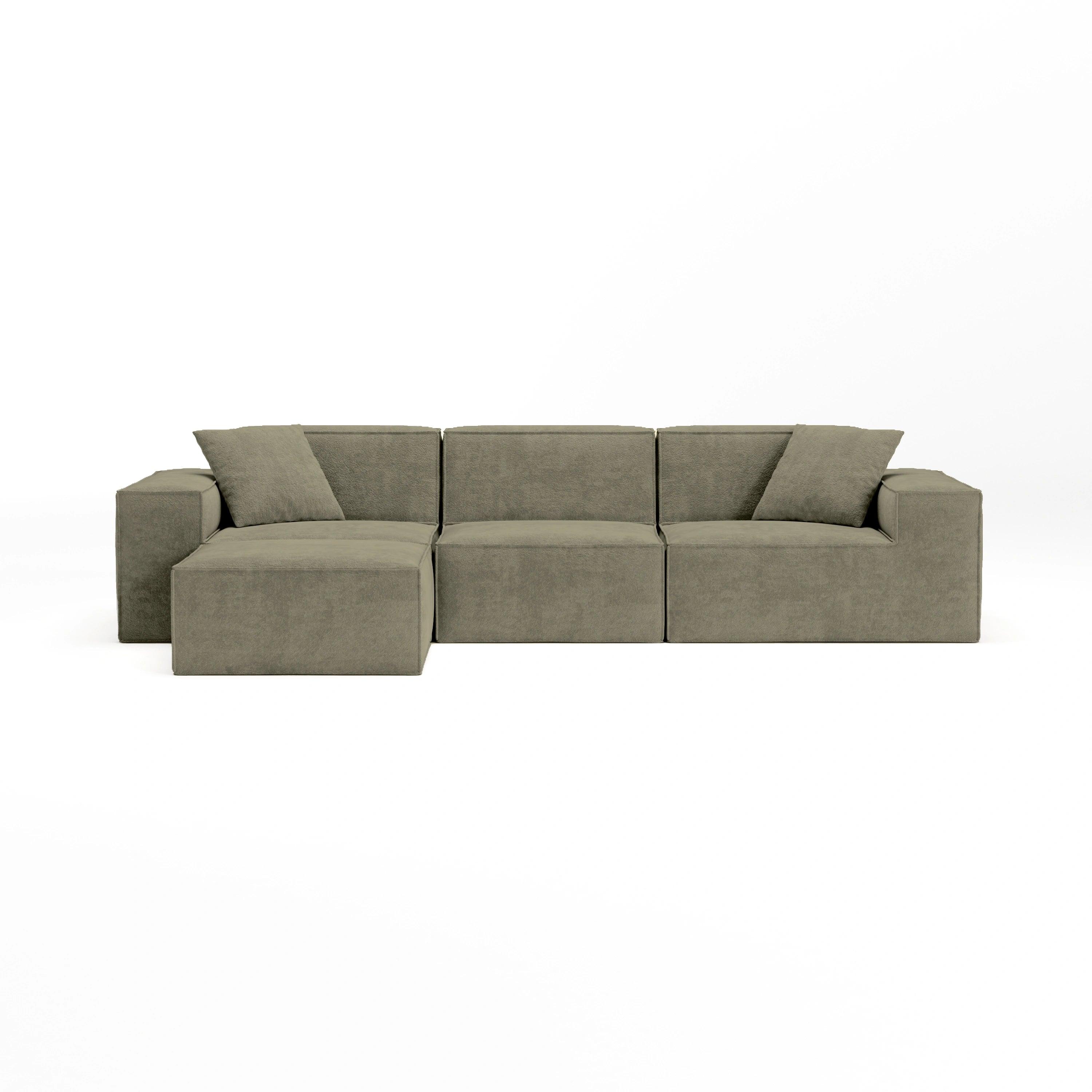 Sage Green Modular Sofa