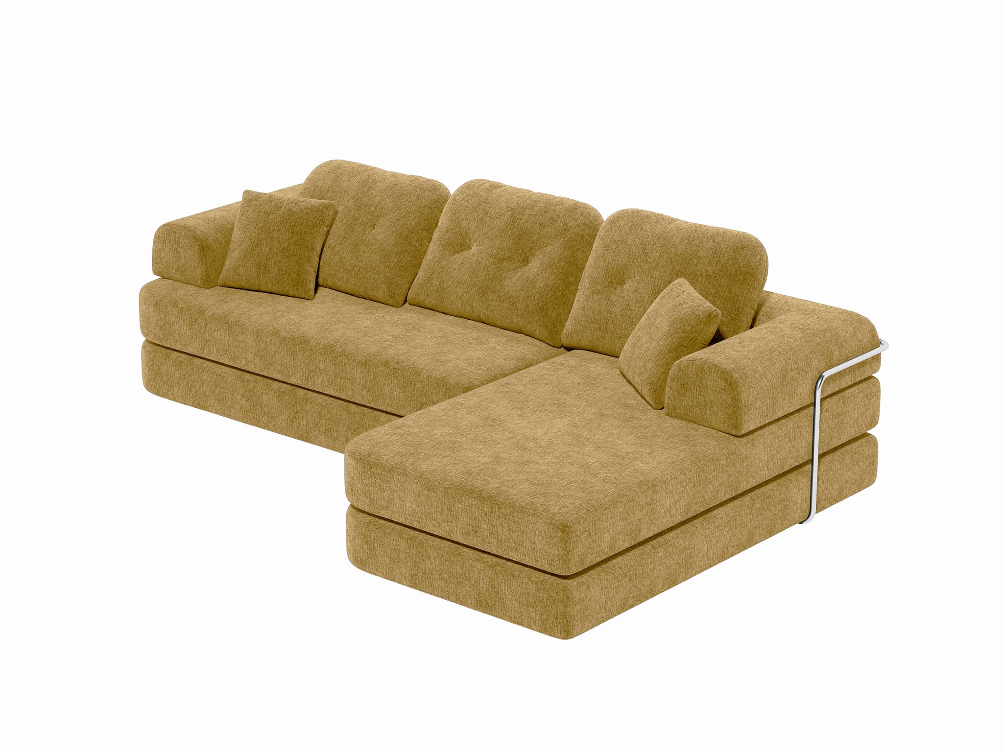 Gather Lounge Sofa Bed-Olive
