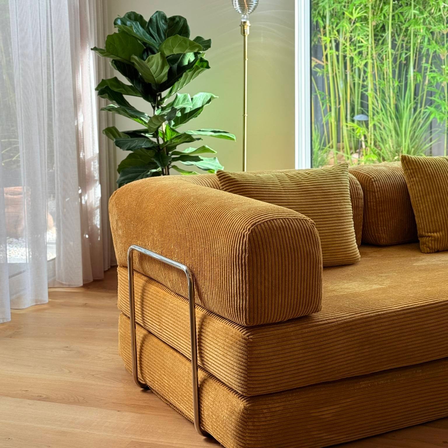 Nova Sofa Bed-Marigold