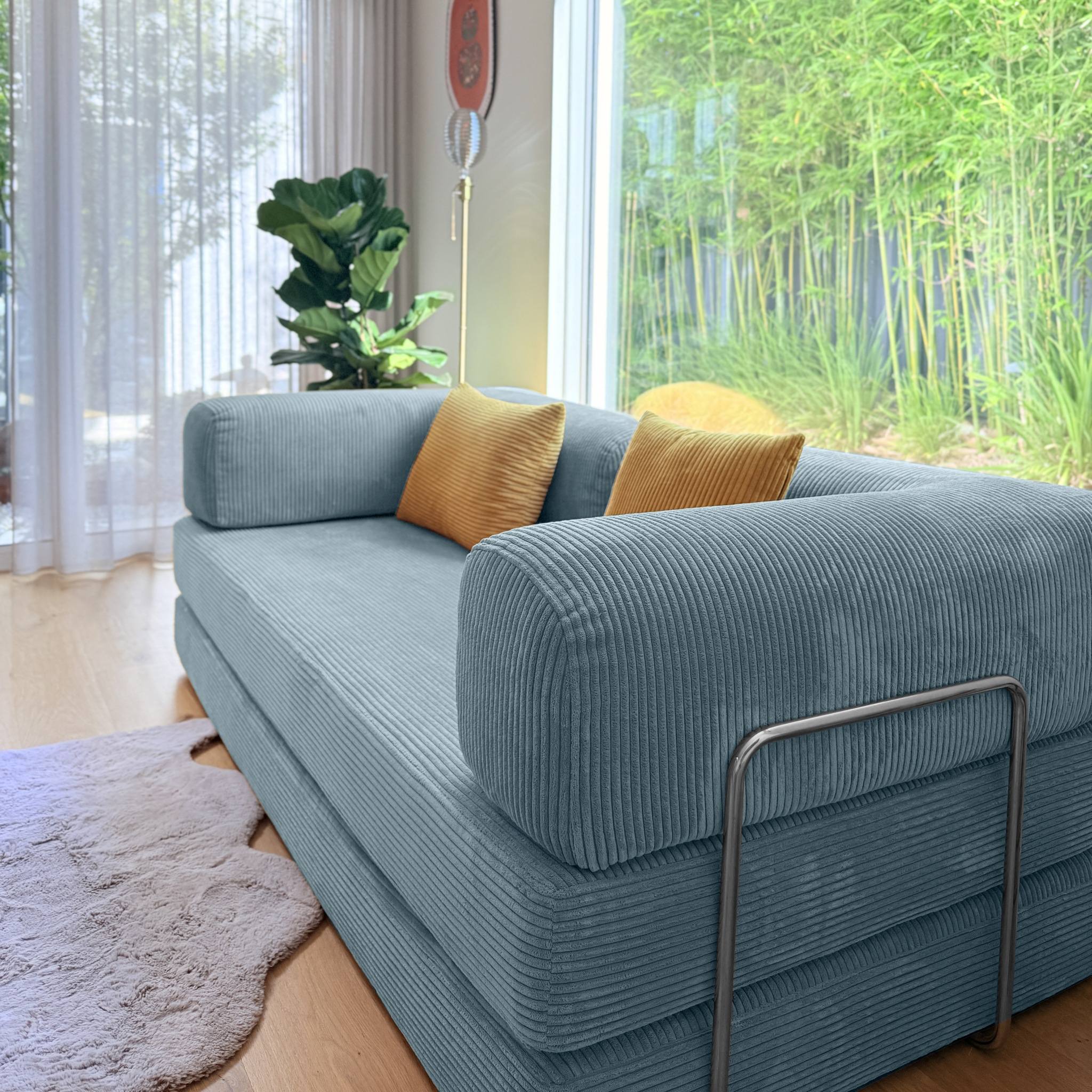 Nova Sofa Bed-Ocean